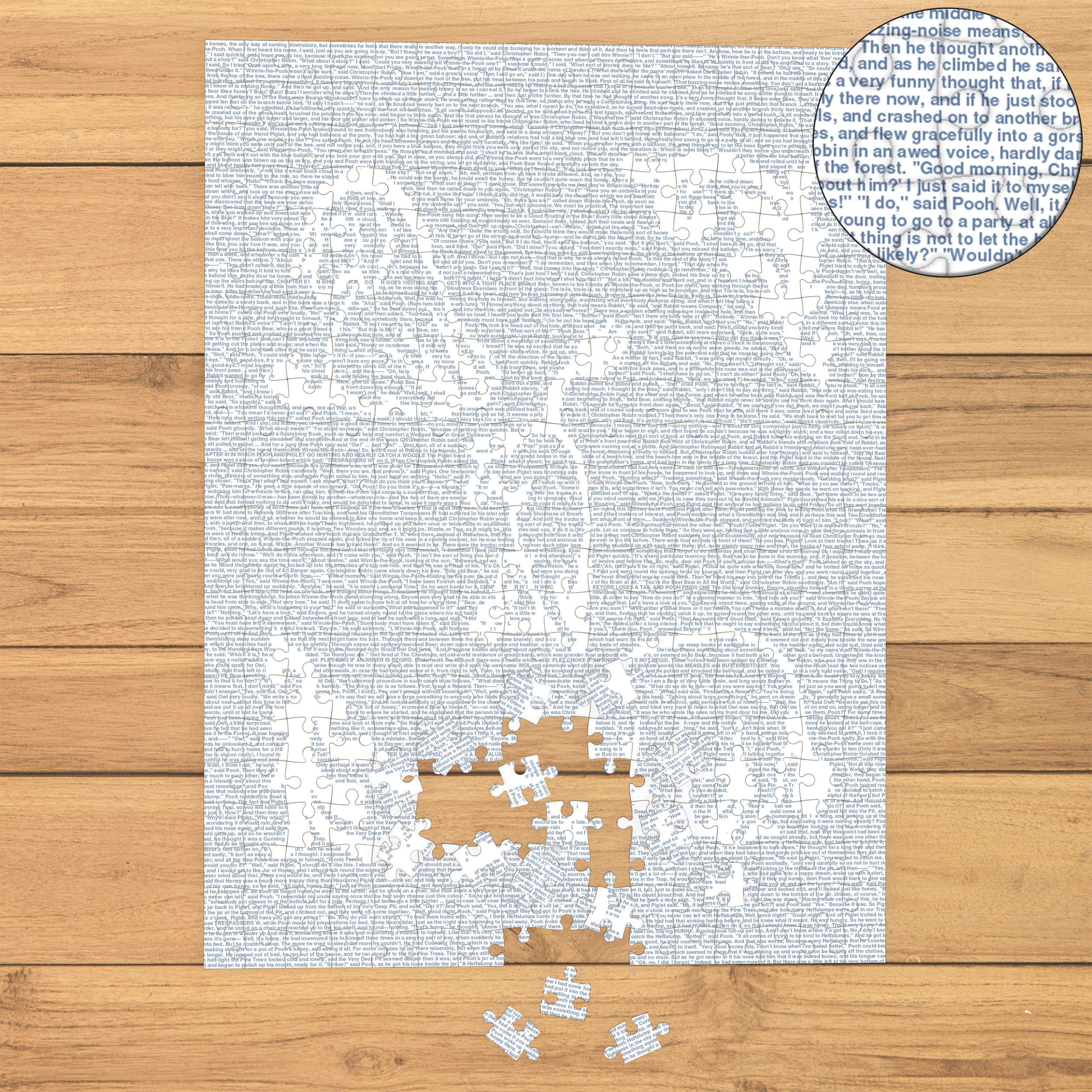 Litographs | Winnie the Pooh | Book Puzzle