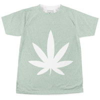 cannabis_tee_unisex_green_front