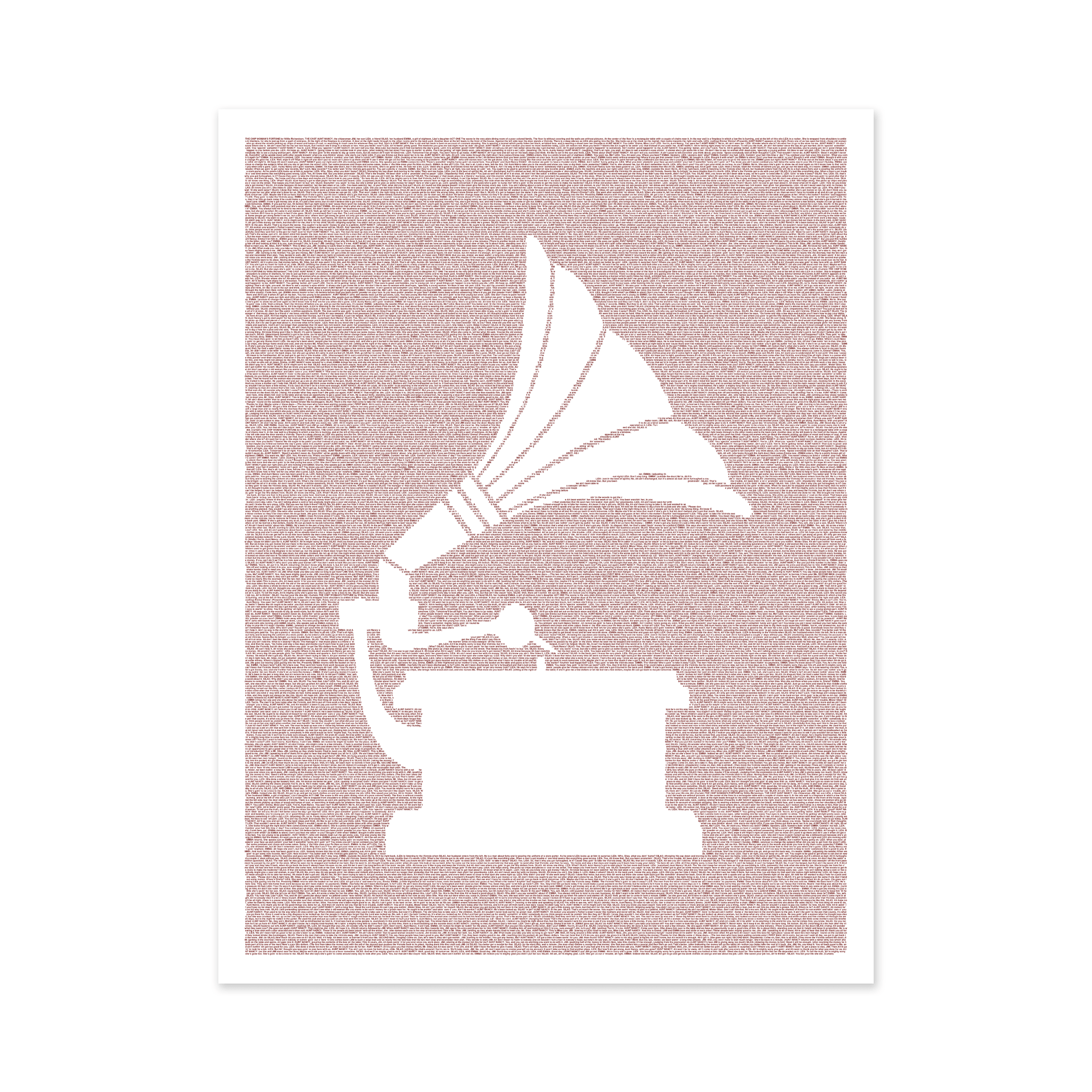 Litographs The Chip Woman's Fortune Book Poster