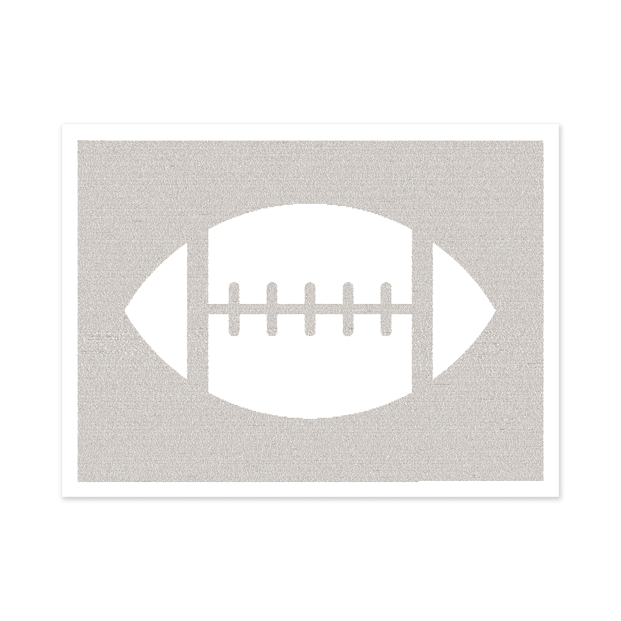 The Original Rules of American Football