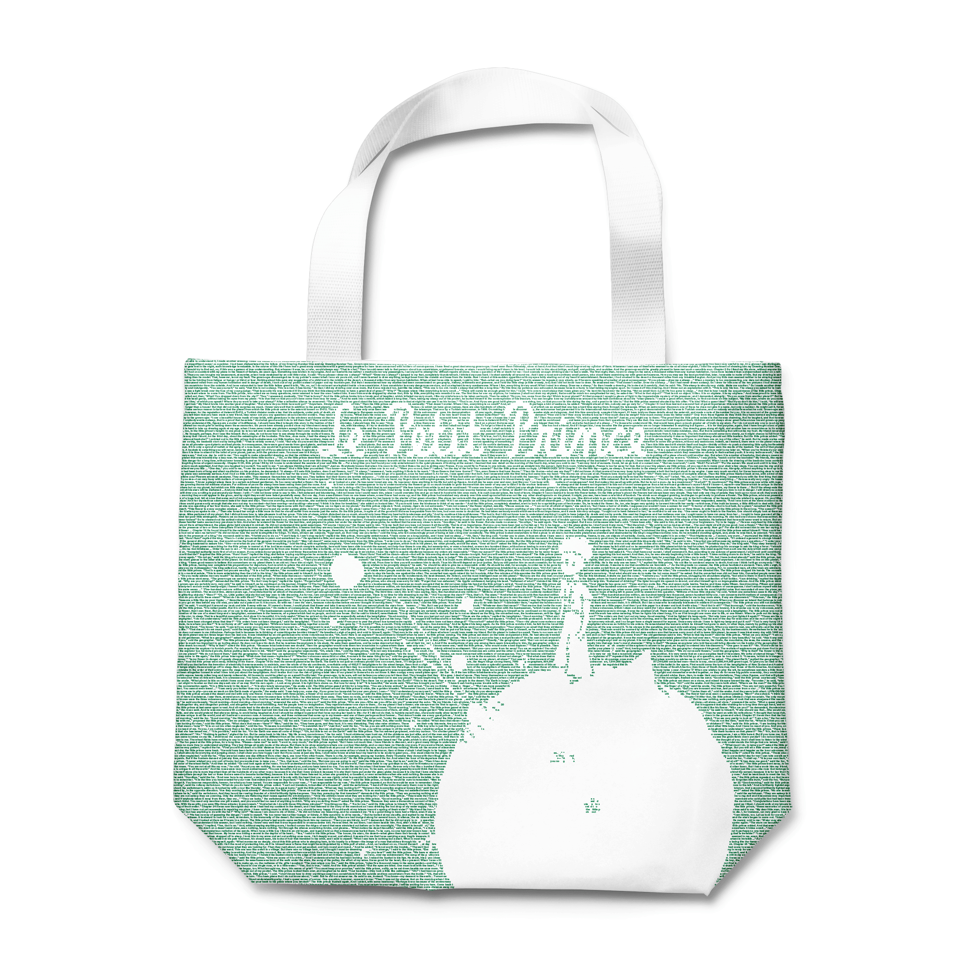 Little prince tote bag cheap