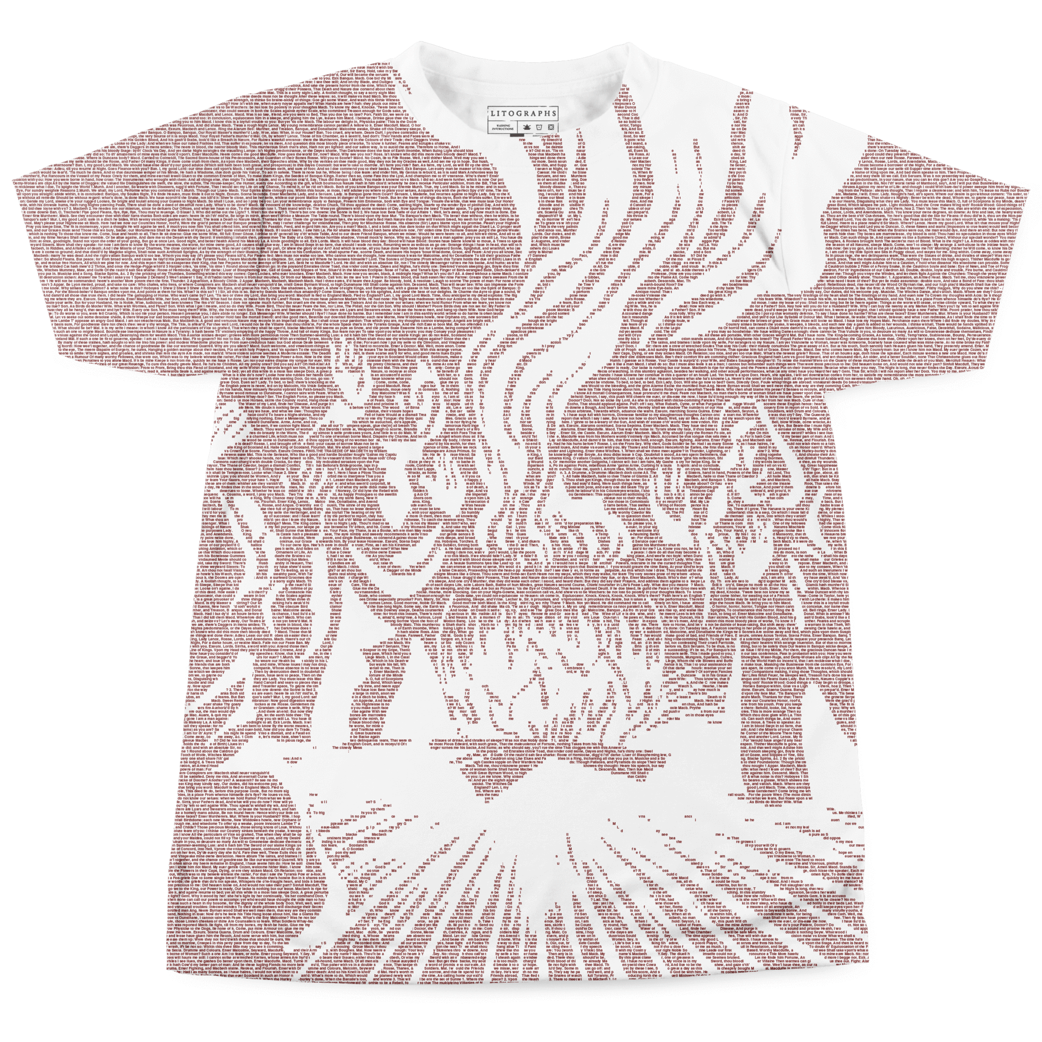 Litographs Macbeth Book T Shirt