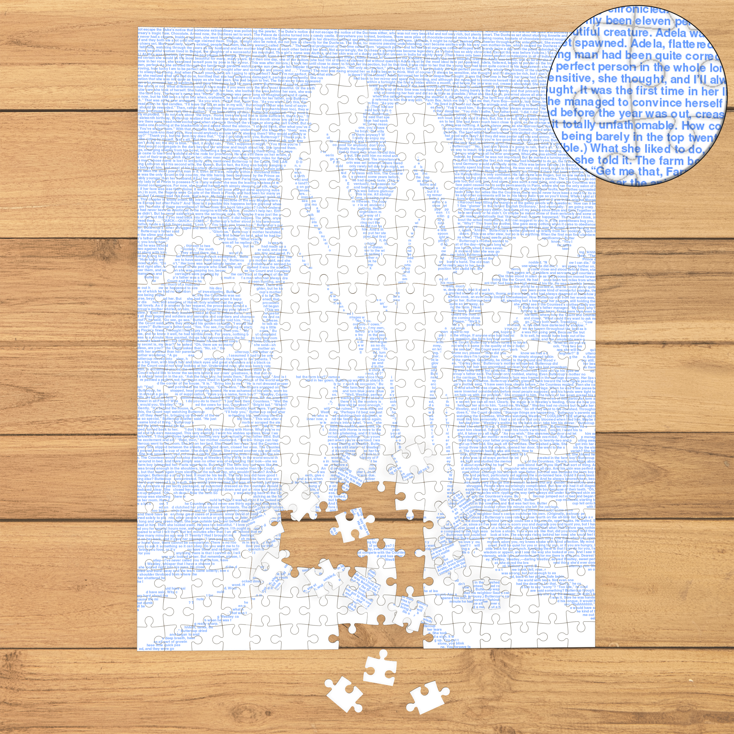 Litographs | The Princess Bride | Book Puzzle