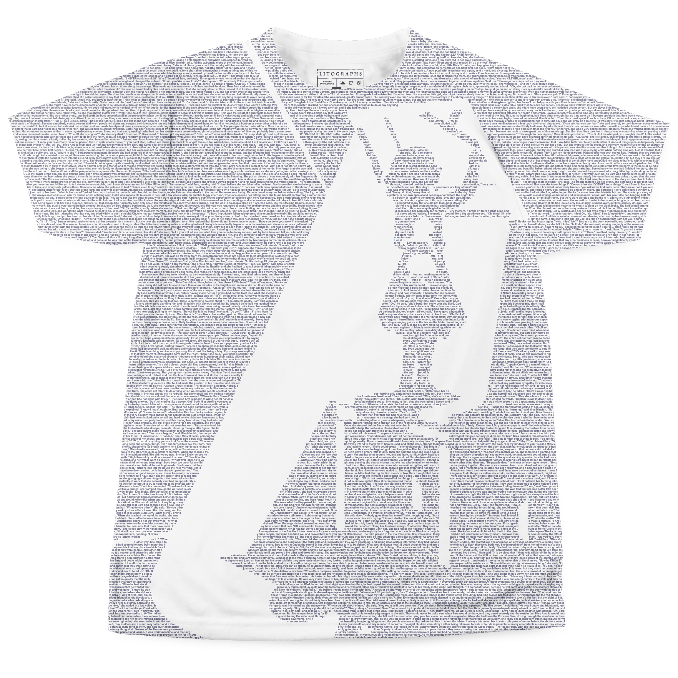 Litographs | A Little Princess | Book T-Shirt