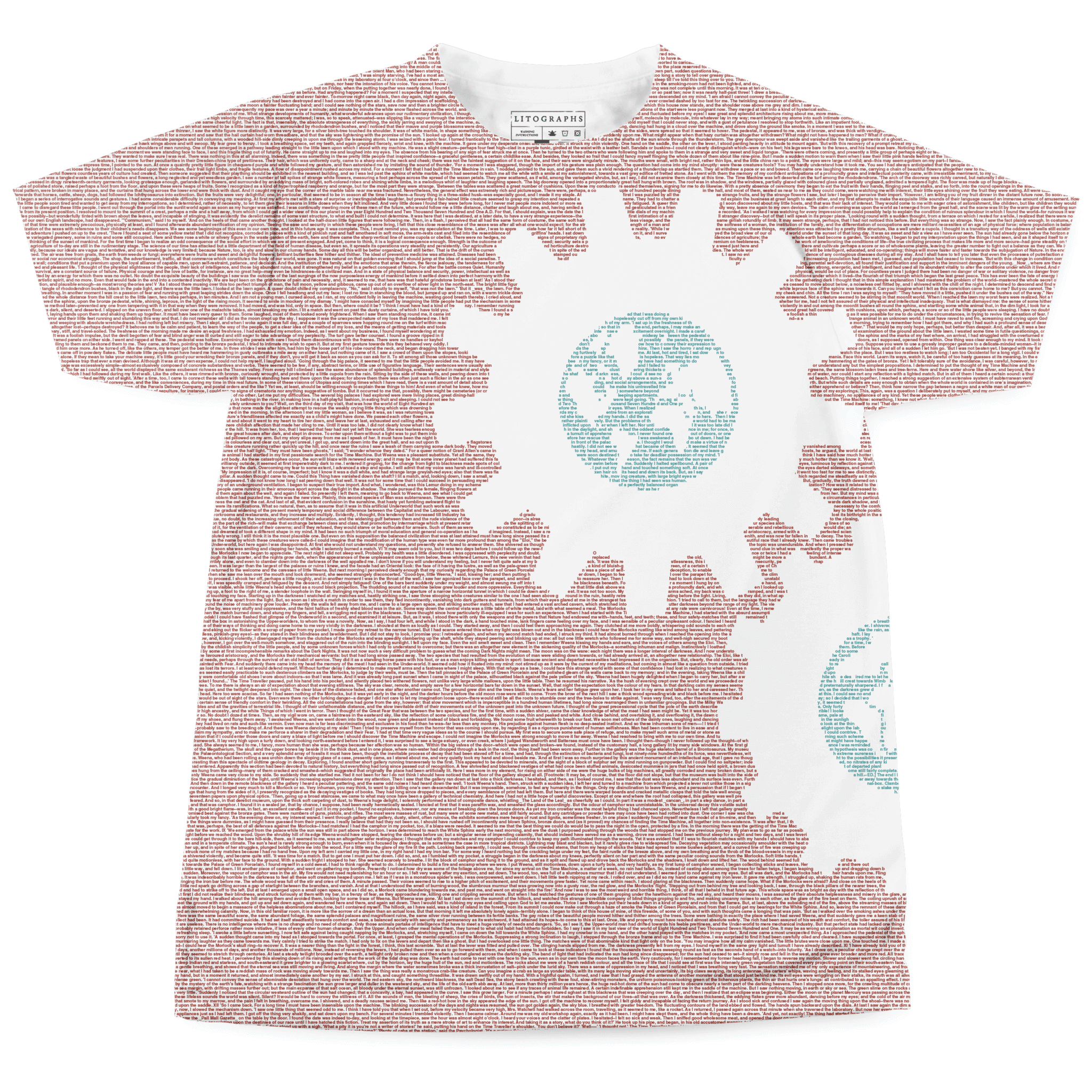 Litographs | The Time Machine | Book T-Shirt