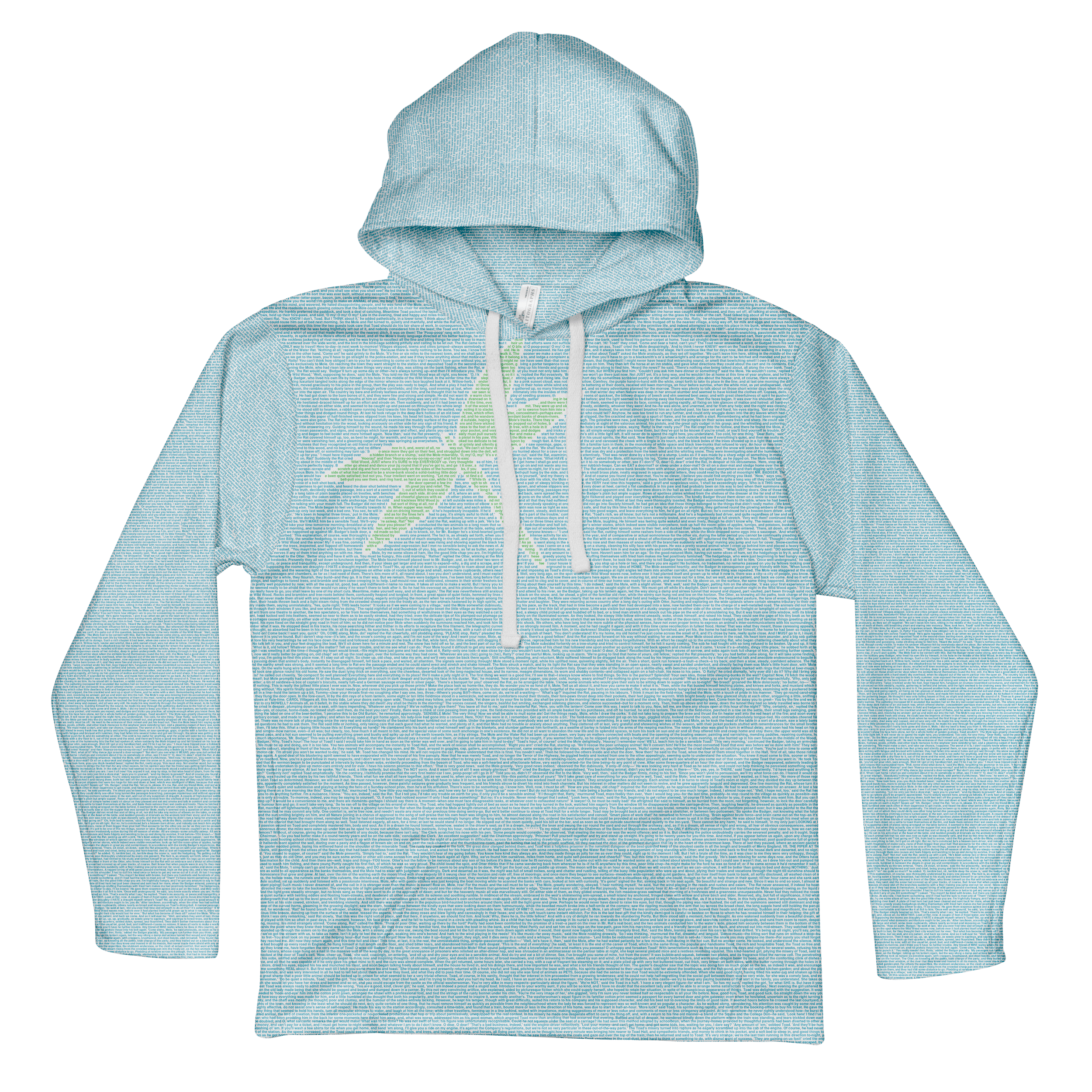 Make your day discount hoodie light blue