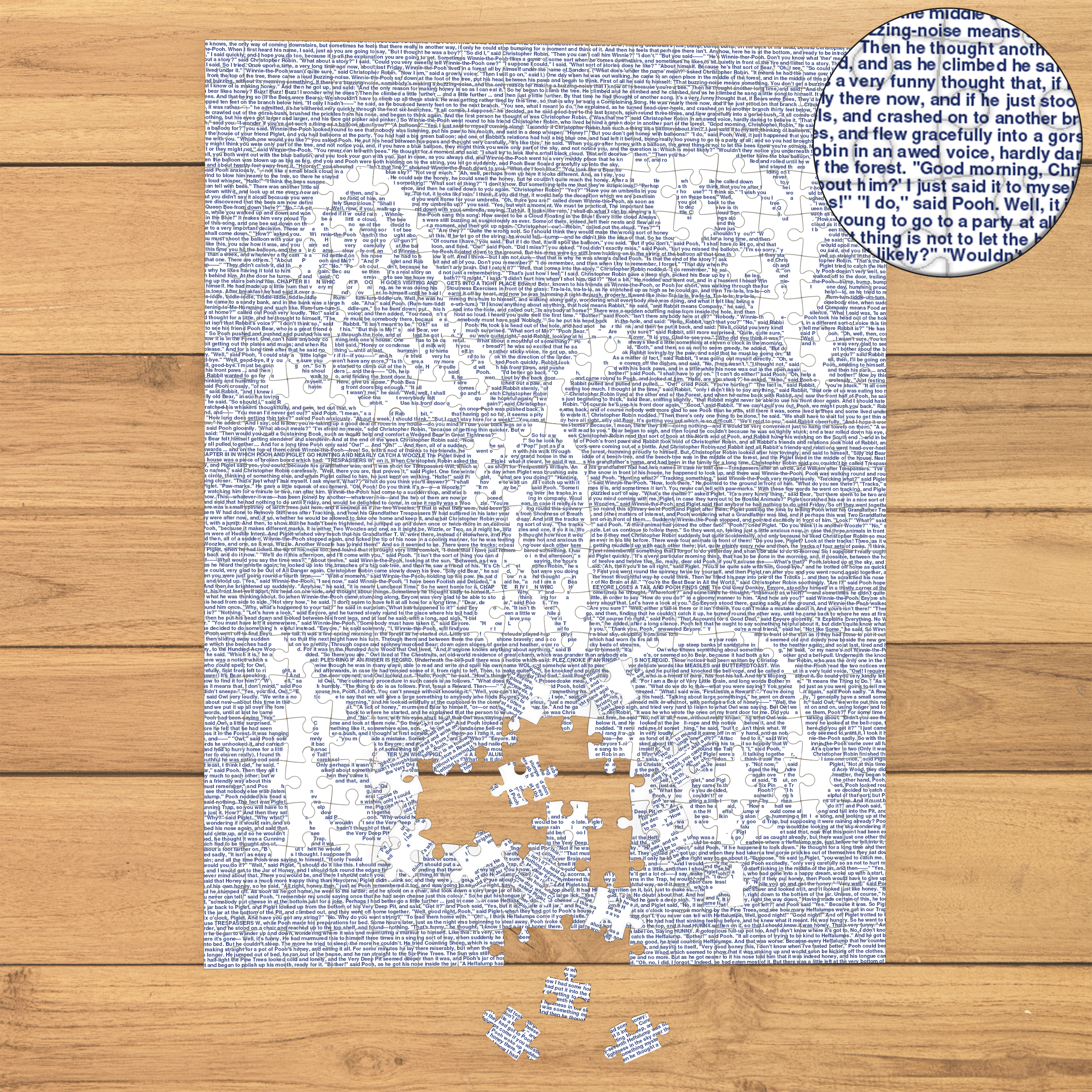 Litographs | Winnie the Pooh | Book Puzzle