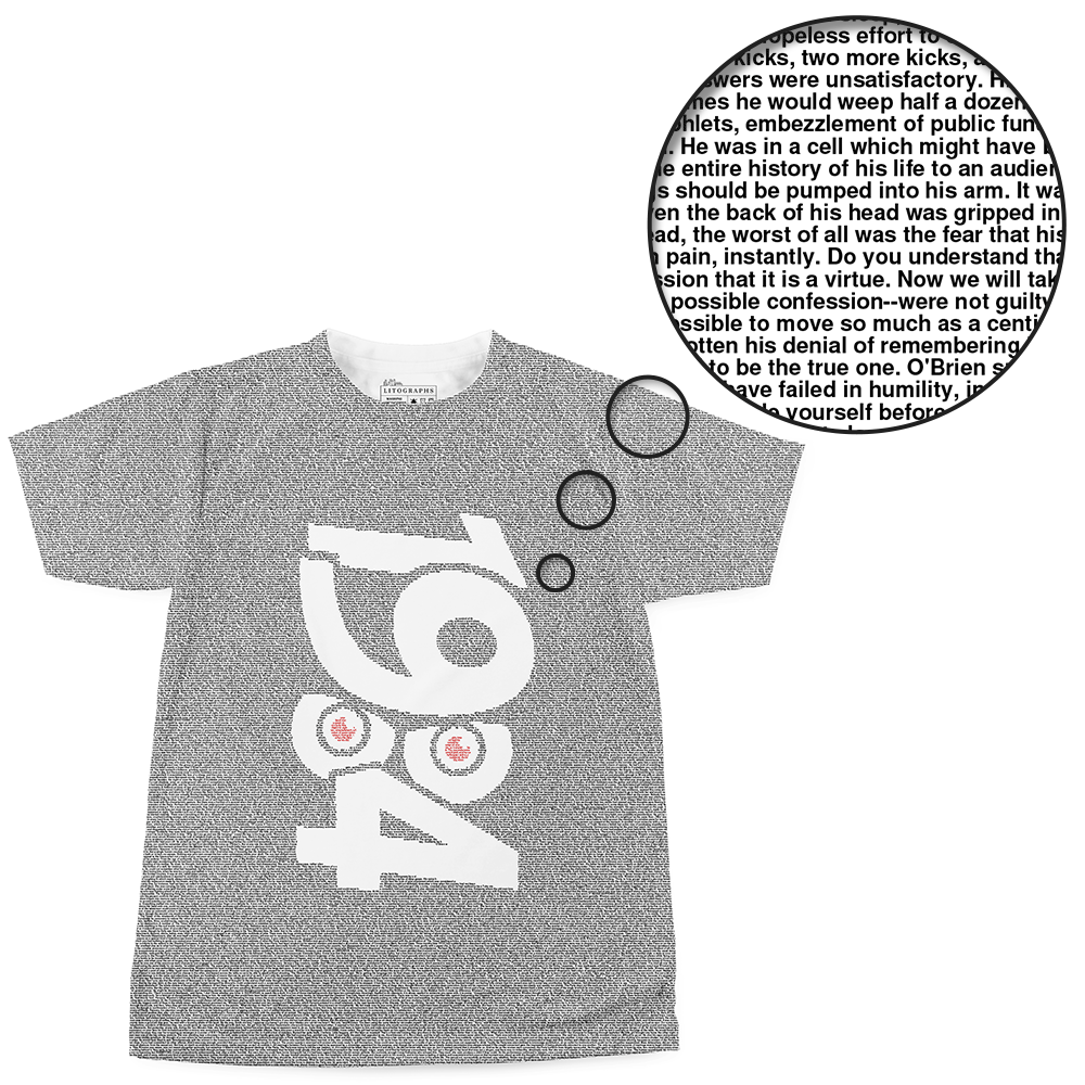 Litographs | 1984 | Book T-Shirt