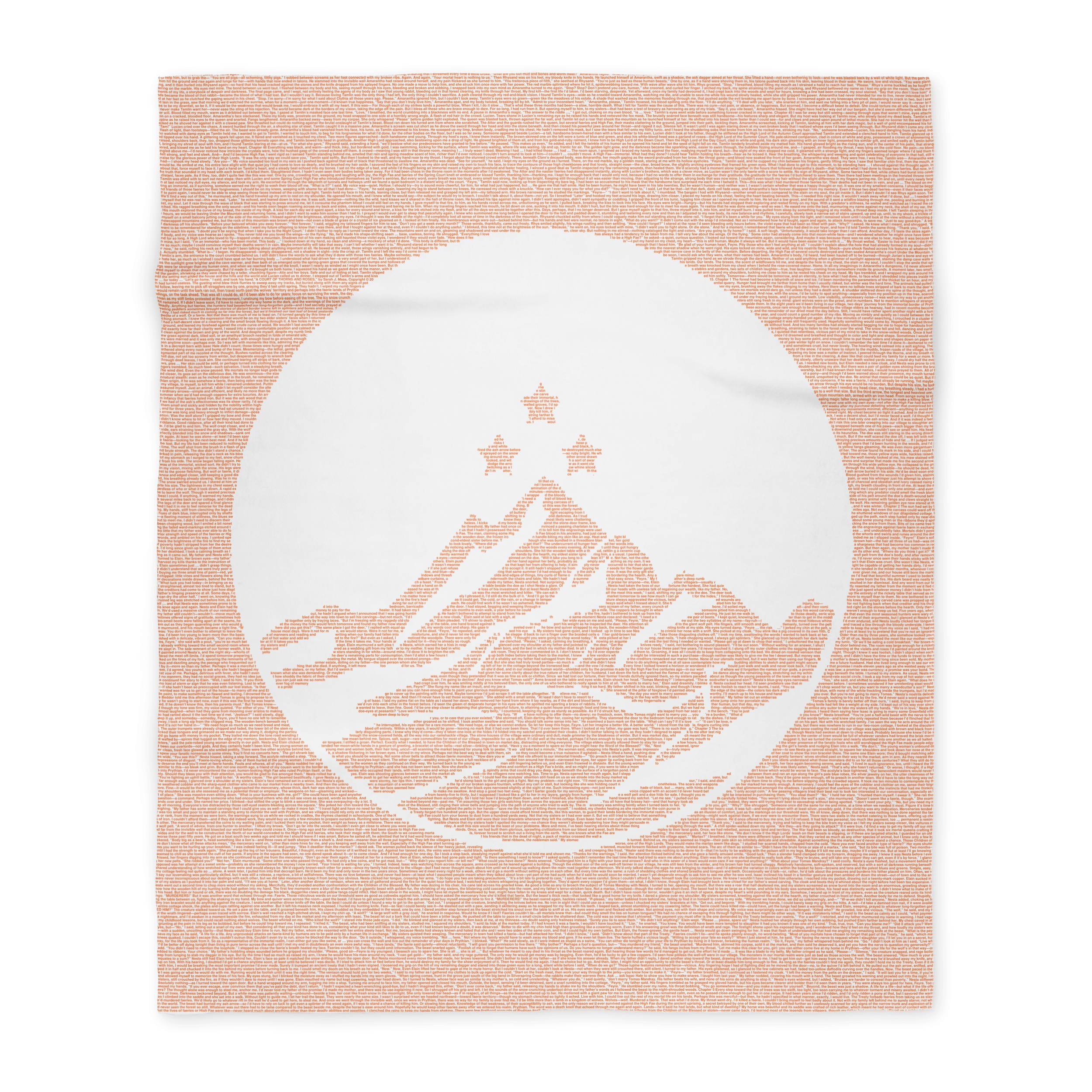 Photo blanket with clearance text