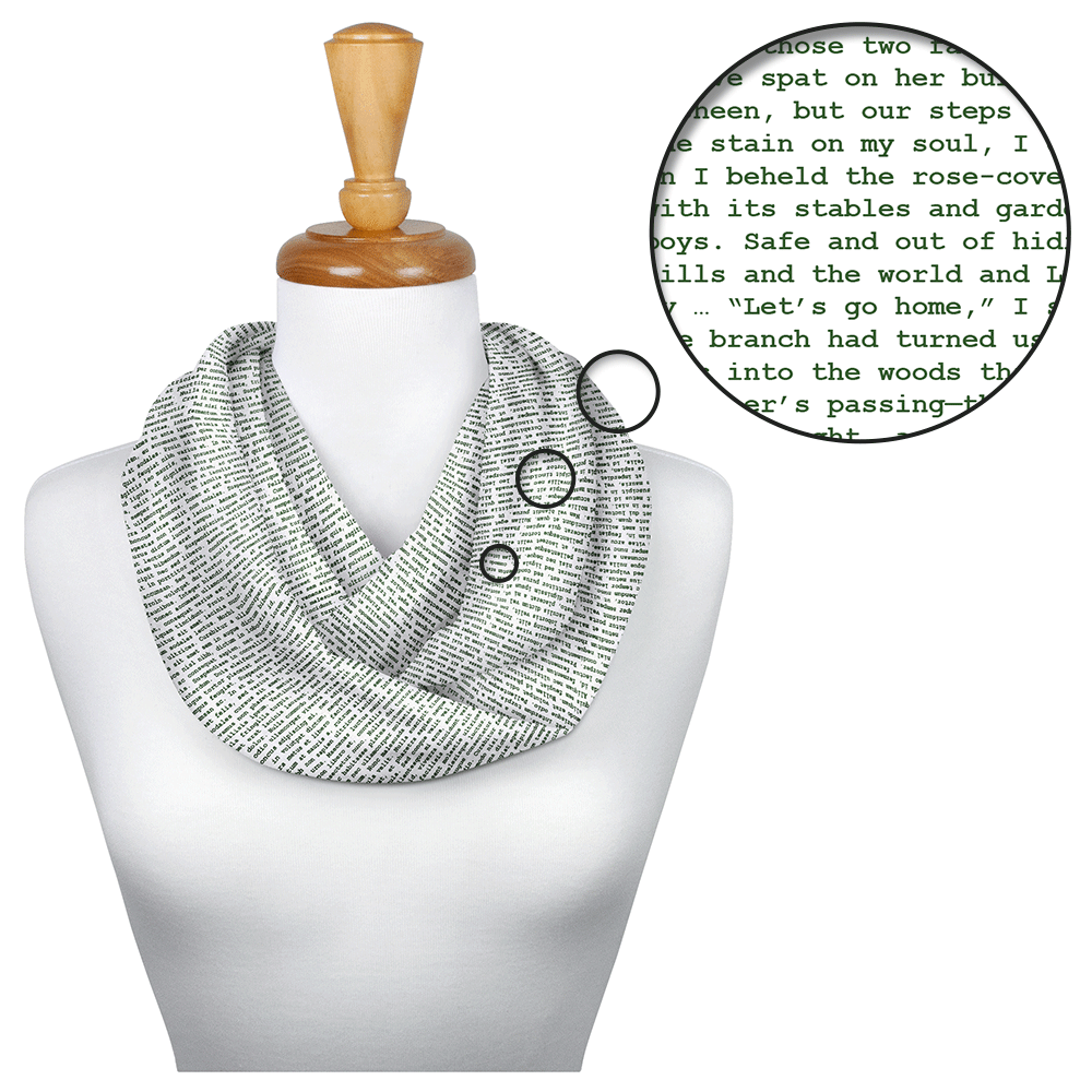 Engrave The Cross Ⅷ GKT scarf Litographs | A Court of Thorns and Roses | Book Scarf