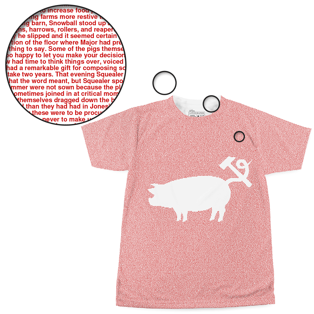 Litographs | Animal Farm | Book T-Shirt