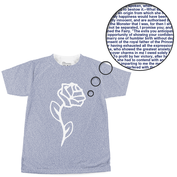 Beauty and the beast tee shirt online