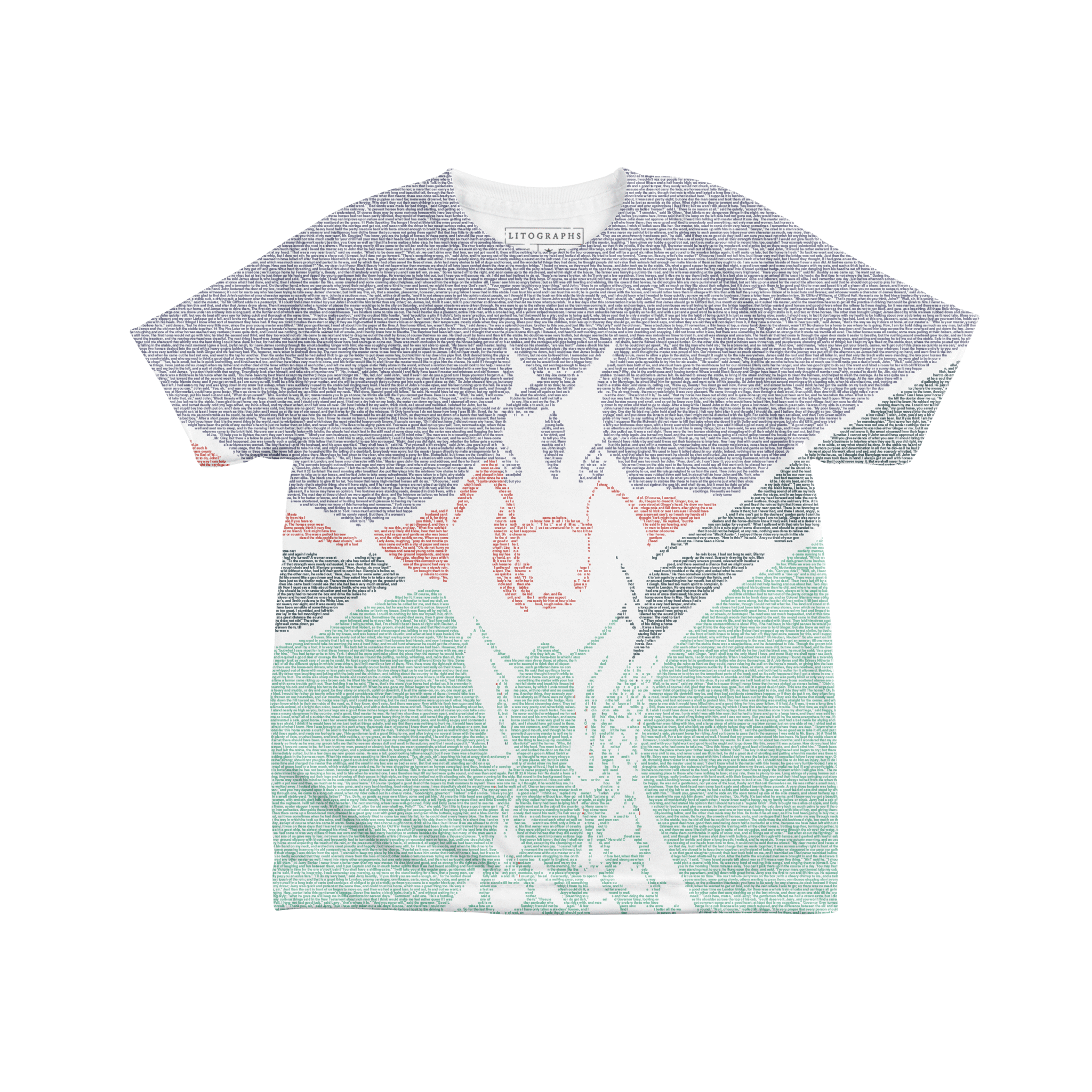 Litographs Black Beauty Book T Shirt