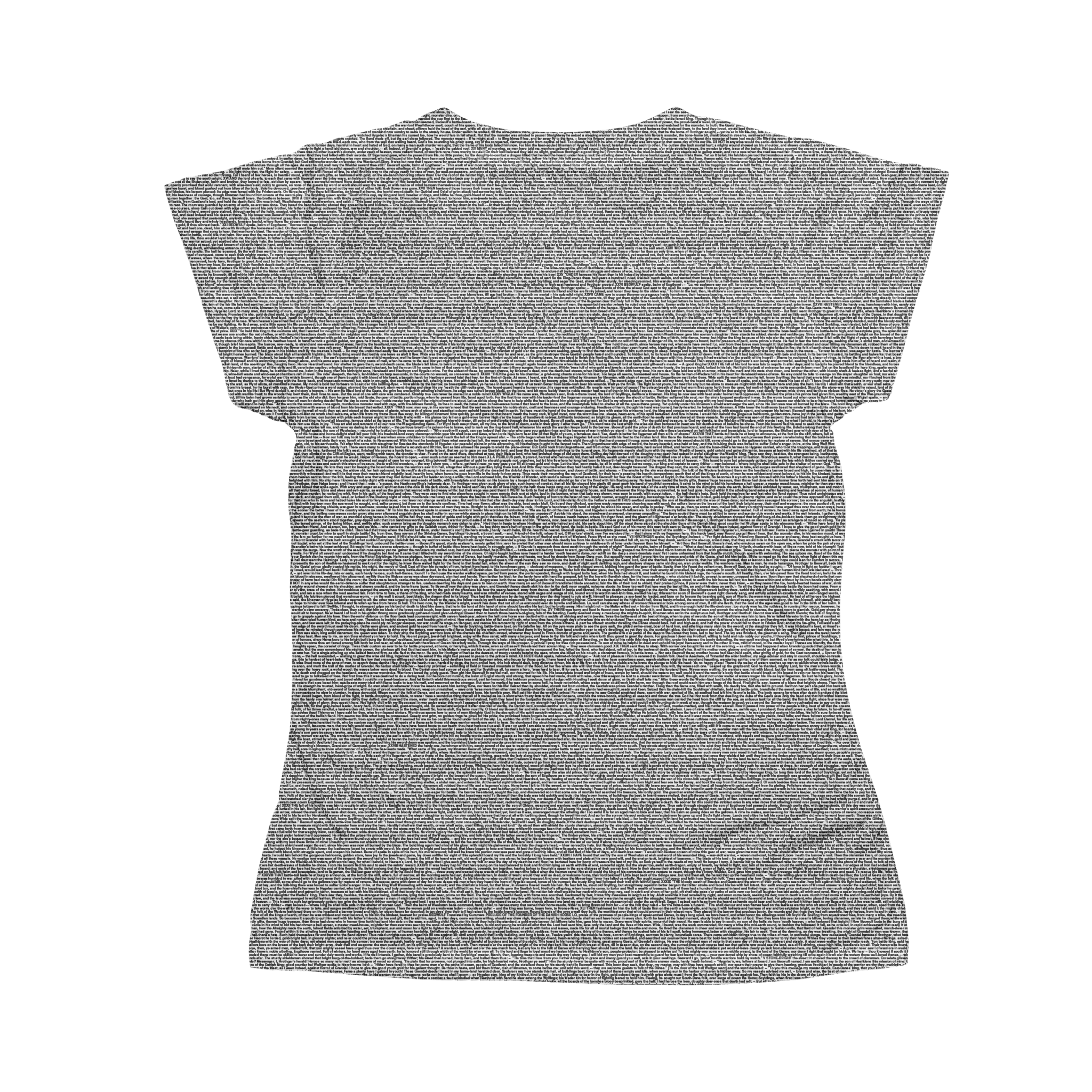 Litographs Beowulf Book T Shirt