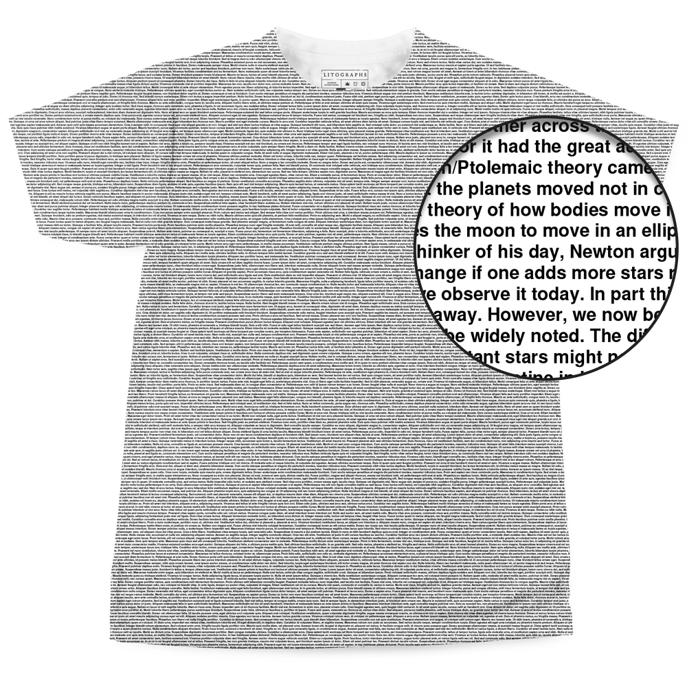 Litographs | A Brief History of Time | Book T-Shirt