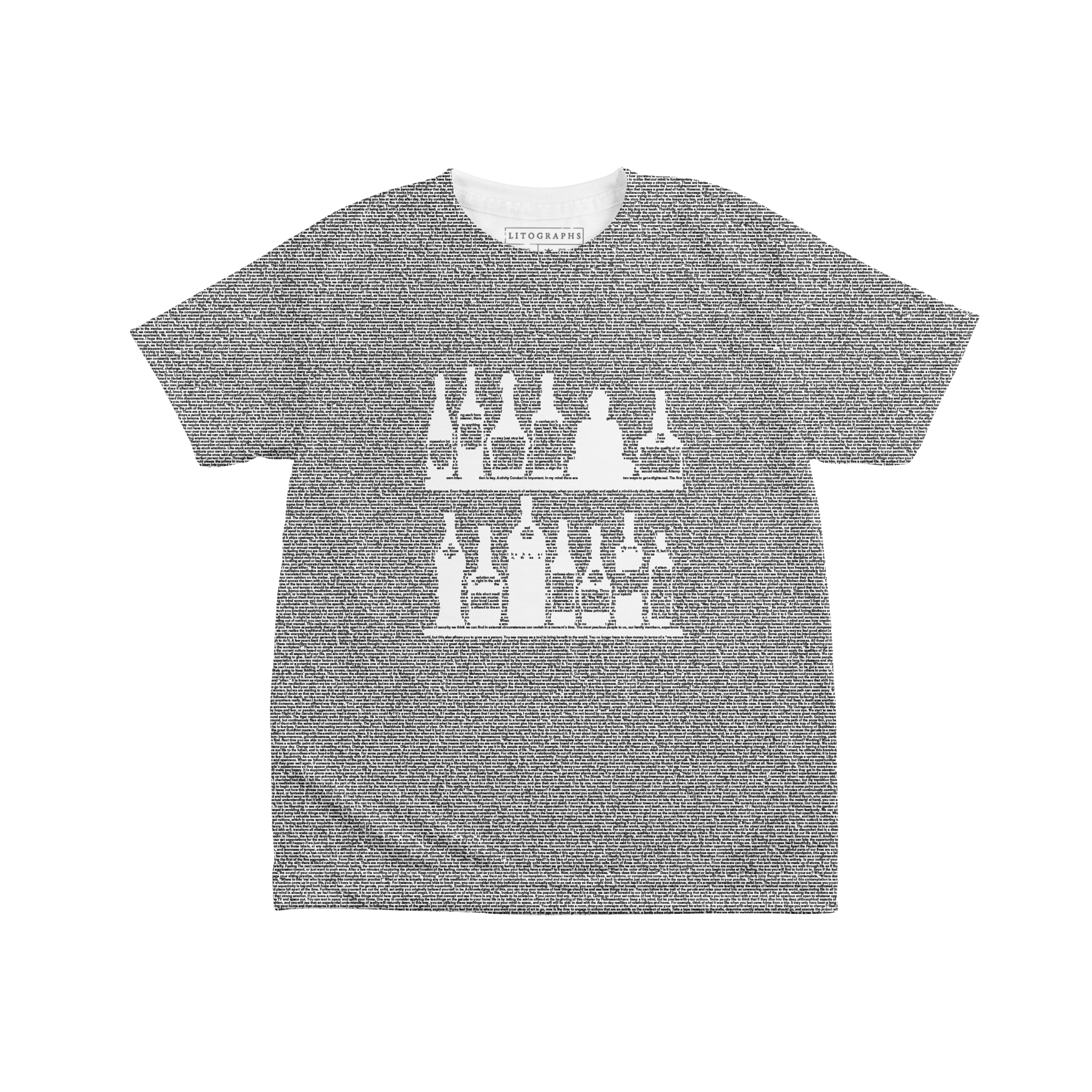 Litographs | The Buddha Walks into a Bar | Book T-Shirt