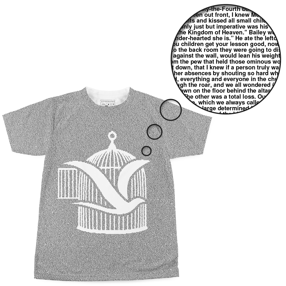 I Know Why the Caged Bird Sings Book T-Shirt