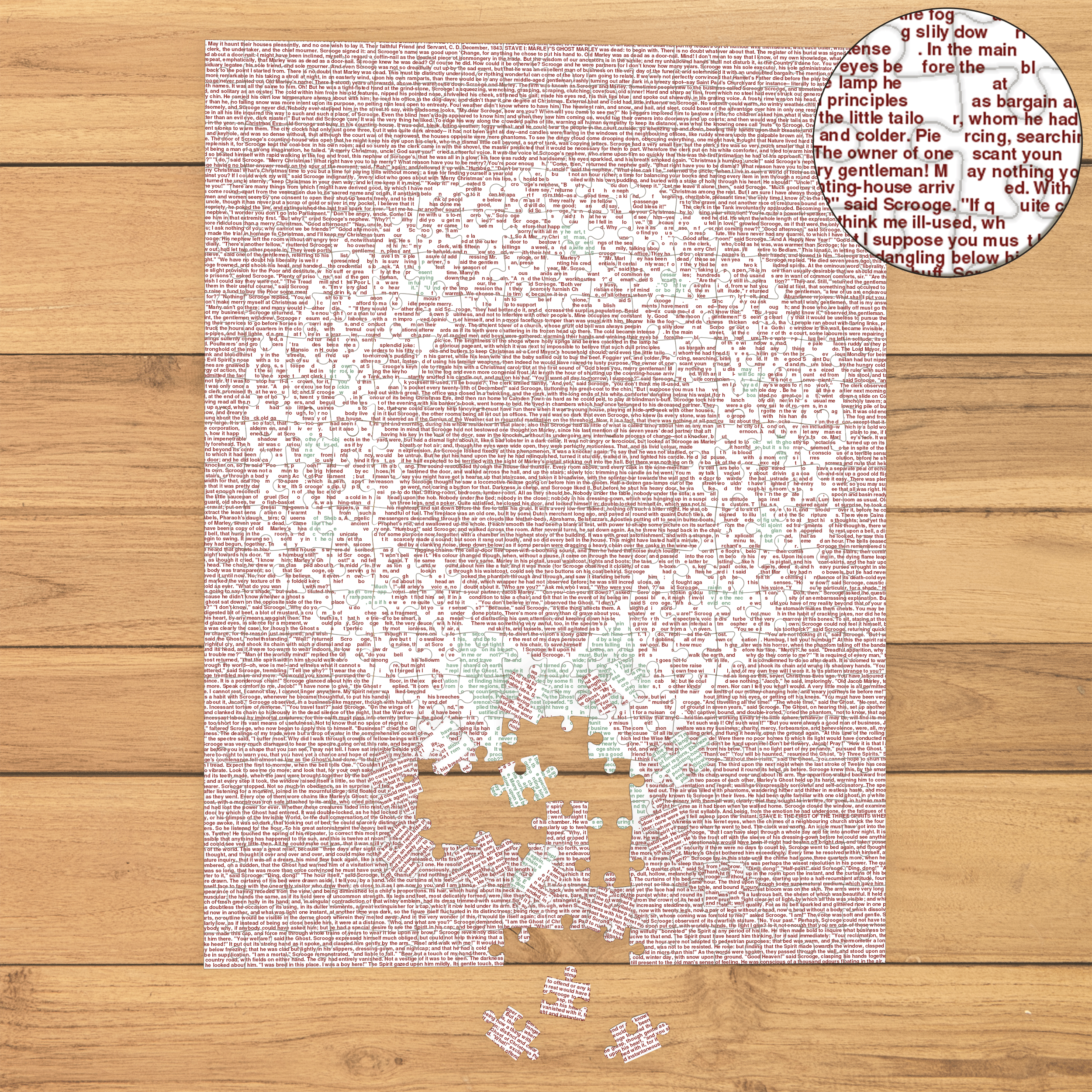 Litographs | A Christmas Carol | Book Puzzle