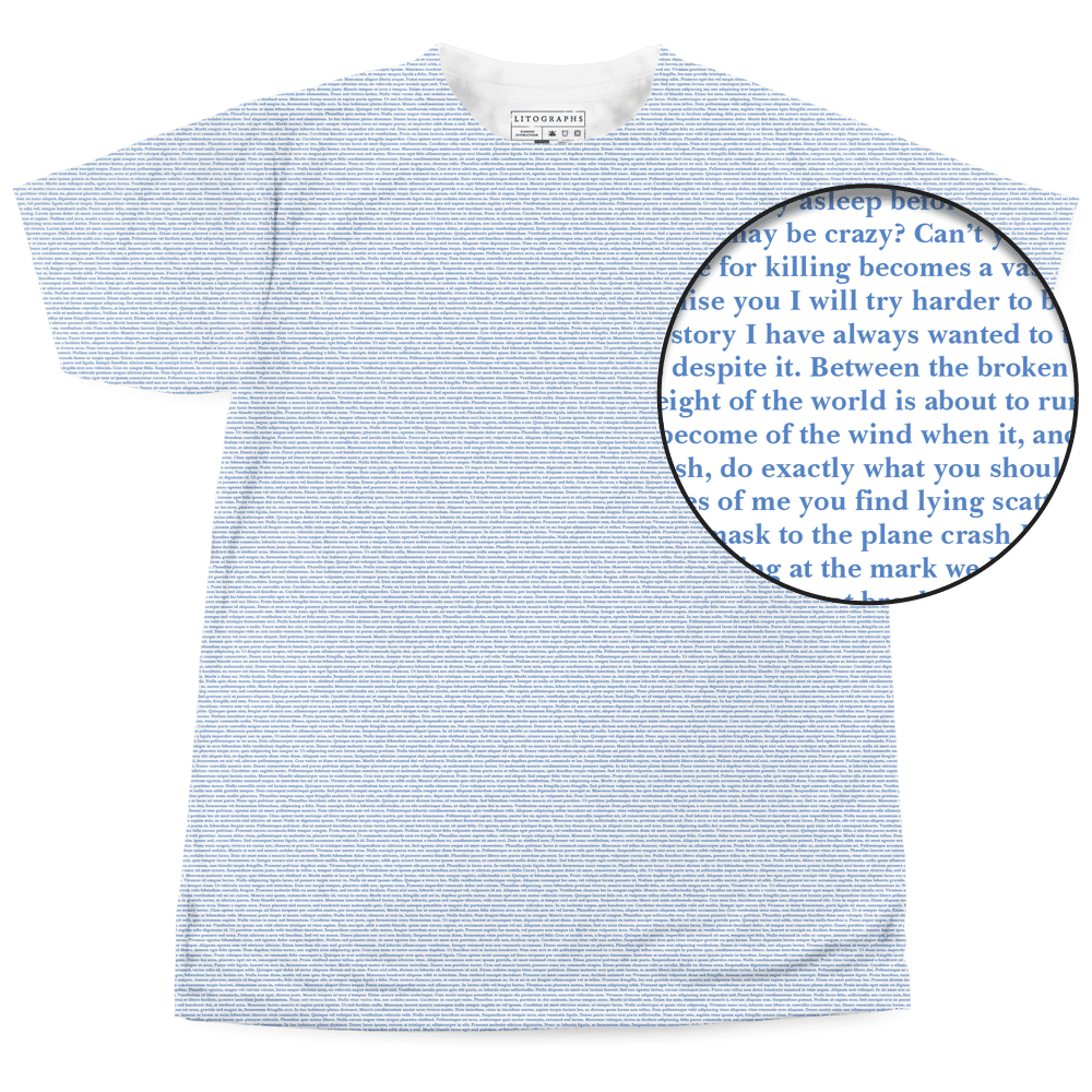 Litographs Chasers of The Light: Poems from The Typewriter Series by Tyler Knott Gregson - Entire Book On T-Shirt | Best Gift for Readers and Book Lovers |