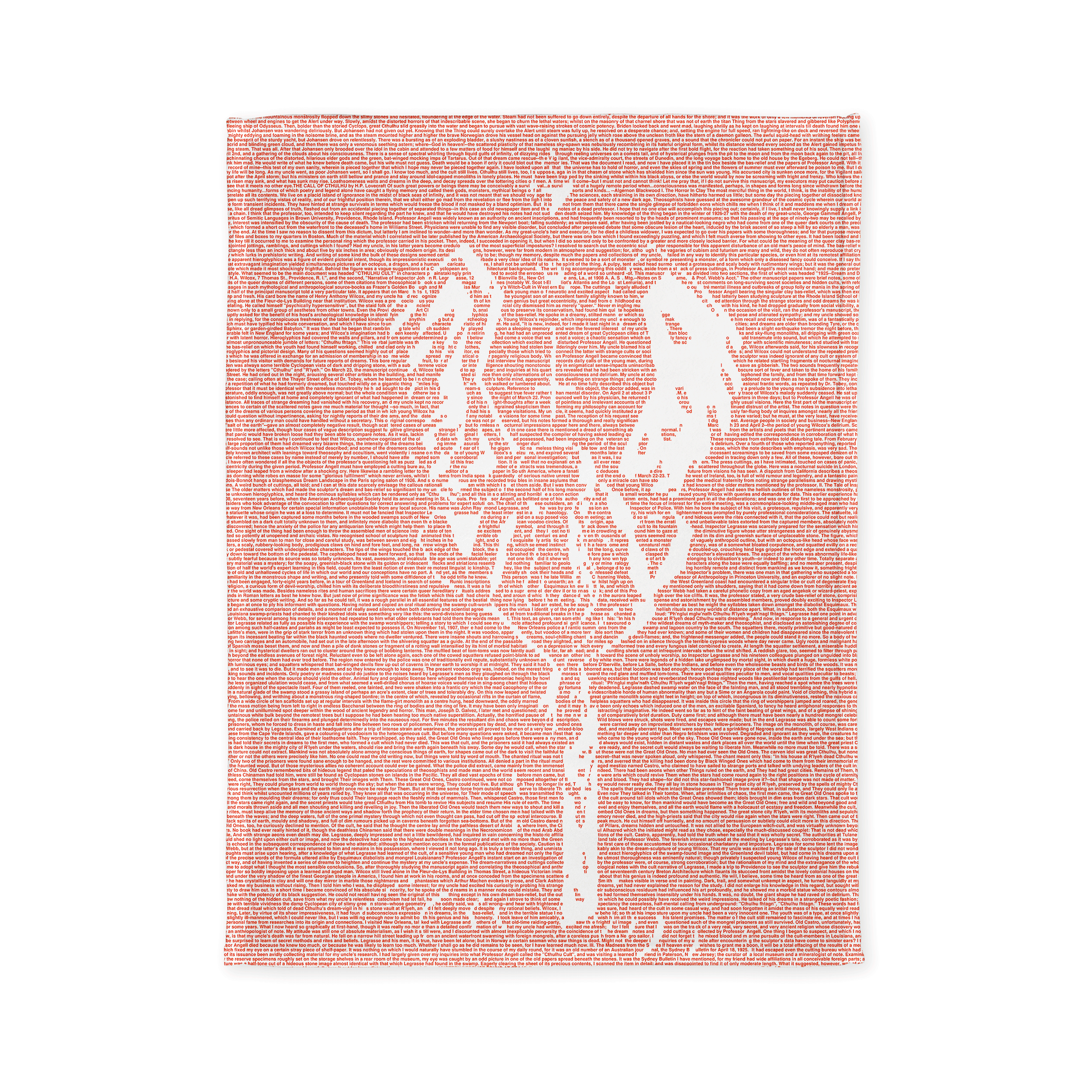 Litographs | The Call of Cthulhu | Book Blanket