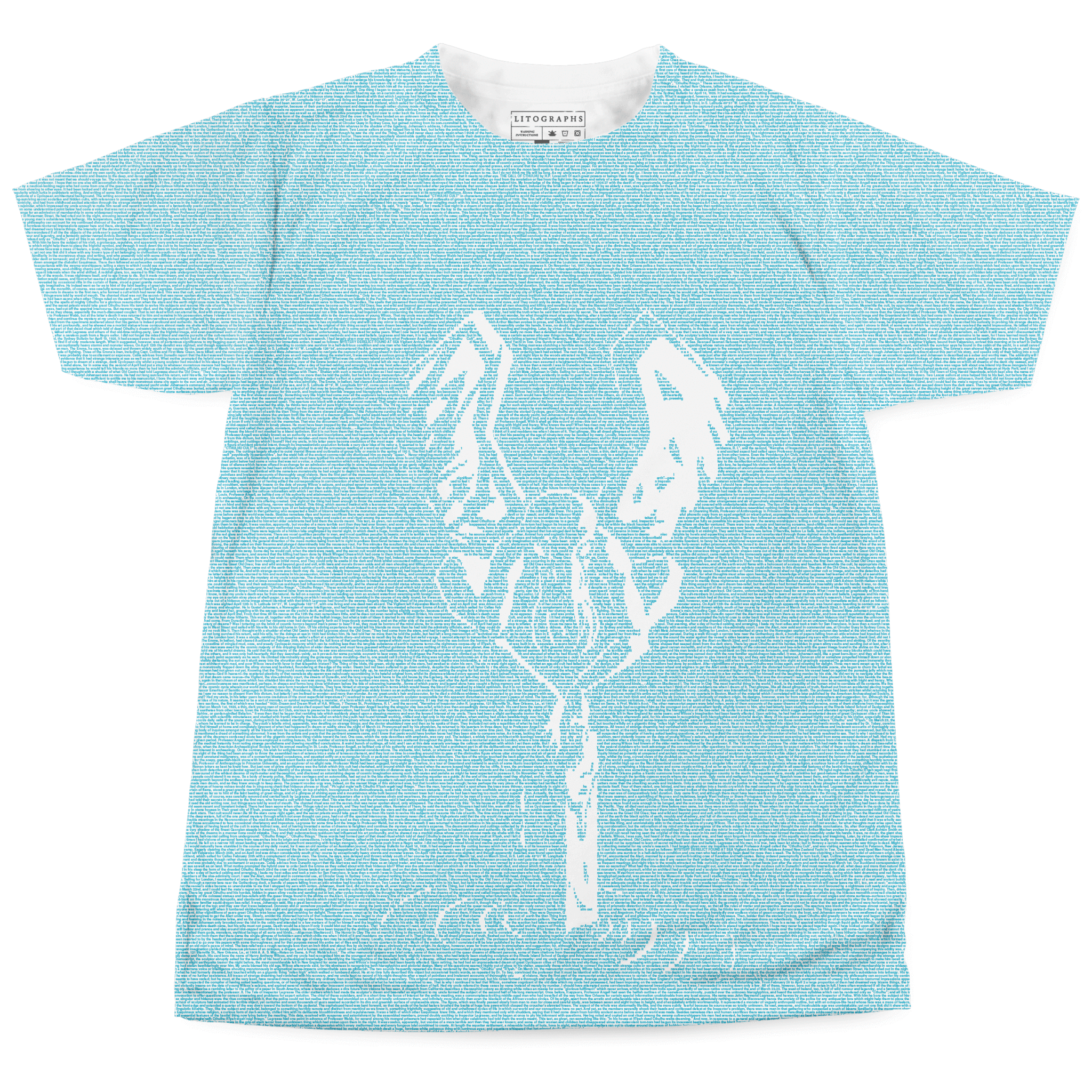 Urban Backwoods Cthulhu Is Calling You Uomo T-Shirt