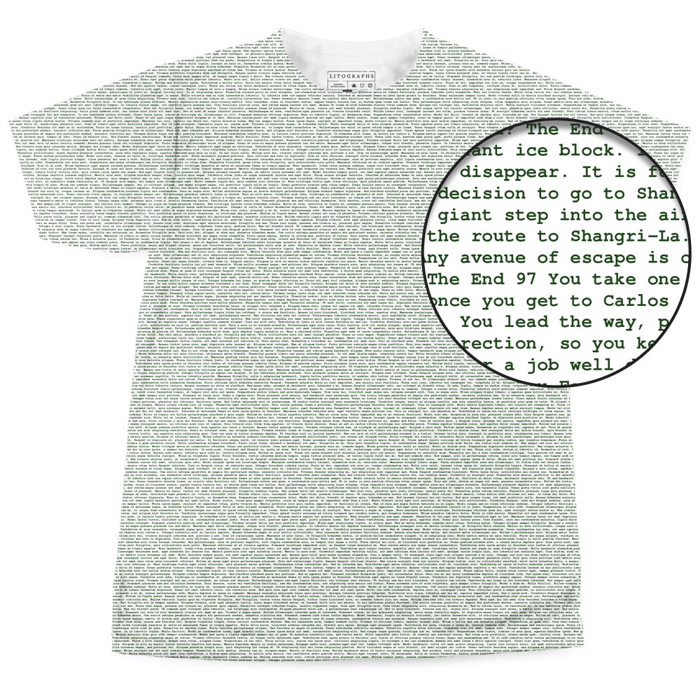 Litographs | Choose Your Own Adventure | Book T-Shirt
