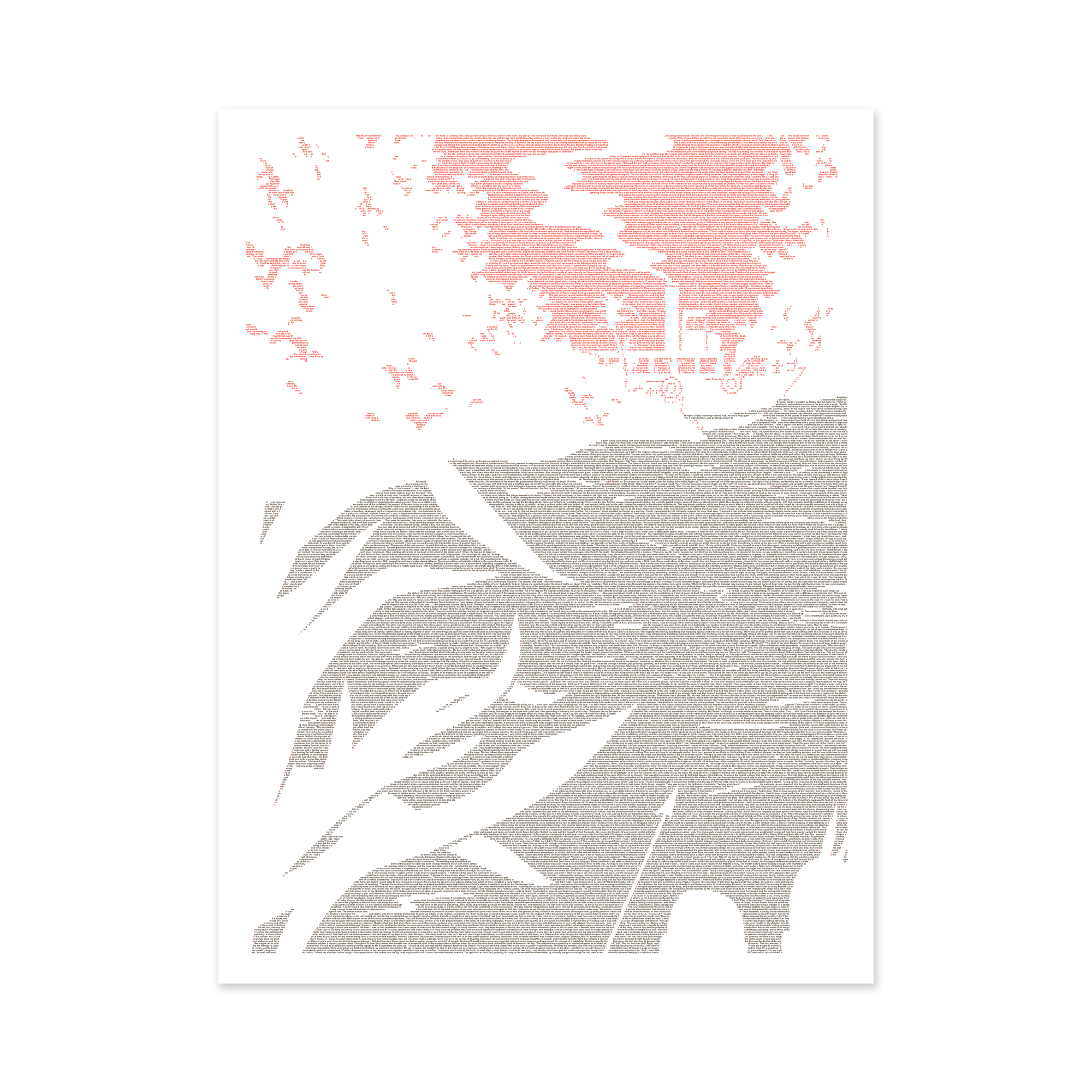 Litographs | Heart of Darkness | Book Poster