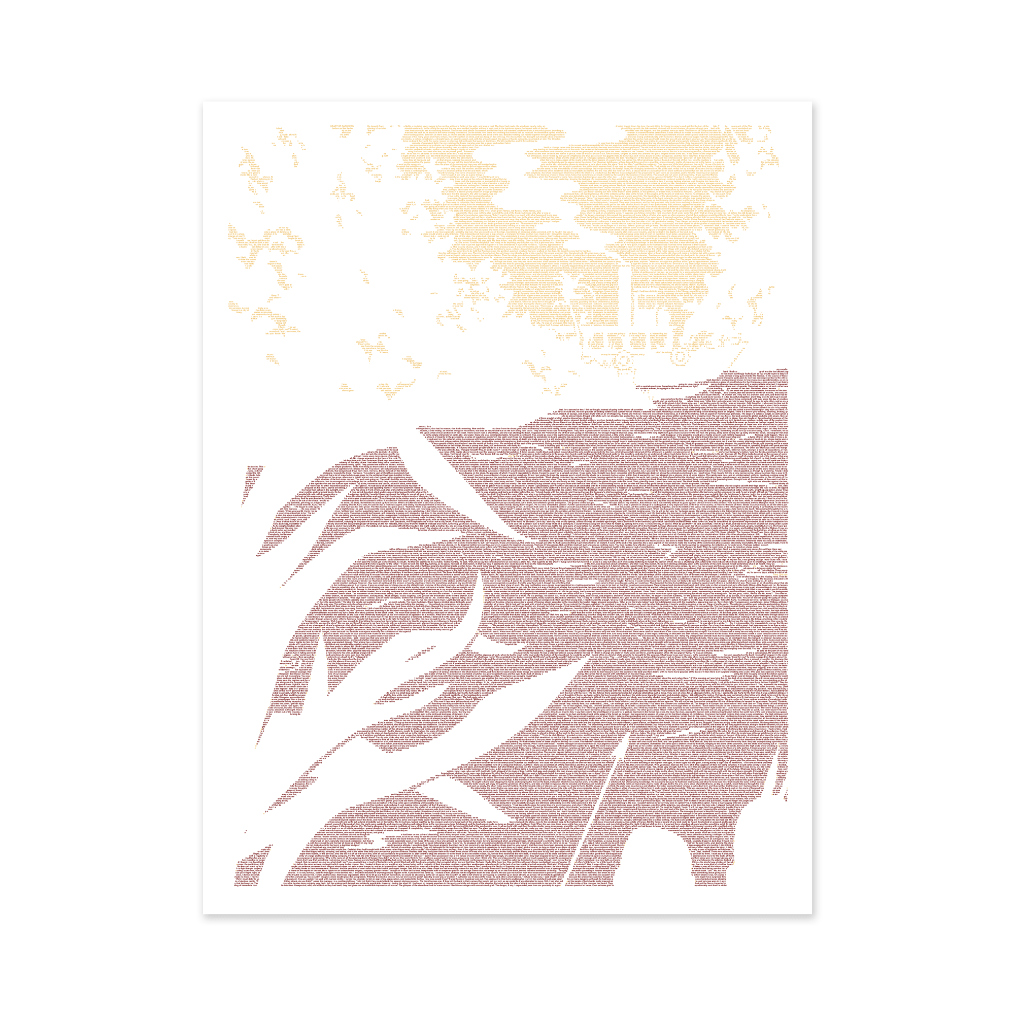 Litographs | Heart of Darkness | Book Poster