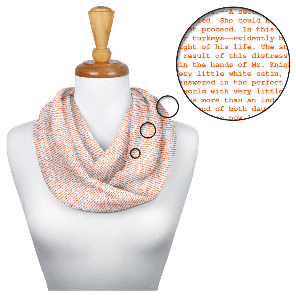 Litographs Emma Book Scarf