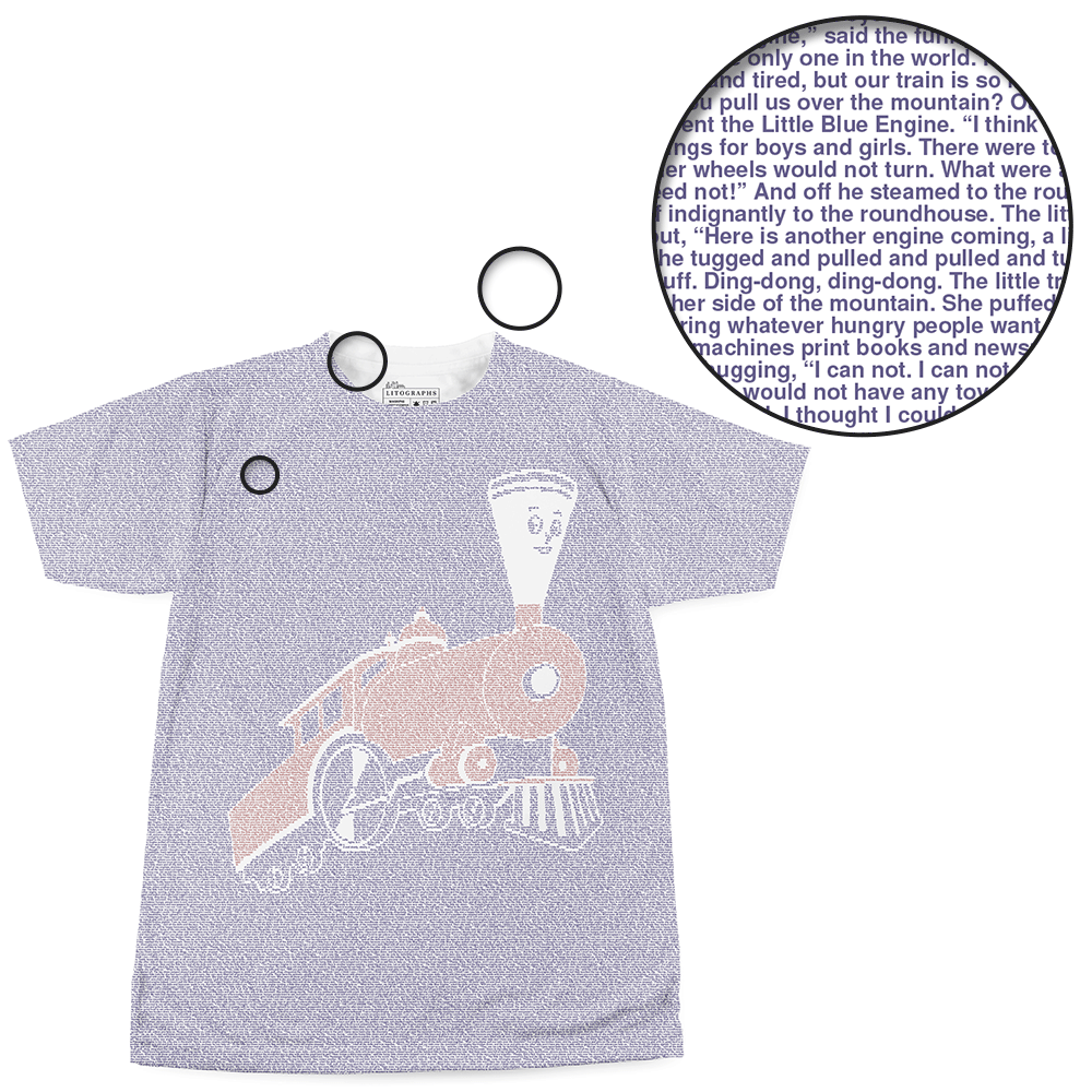 Litographs | The Little Engine That Could | Book T-Shirt