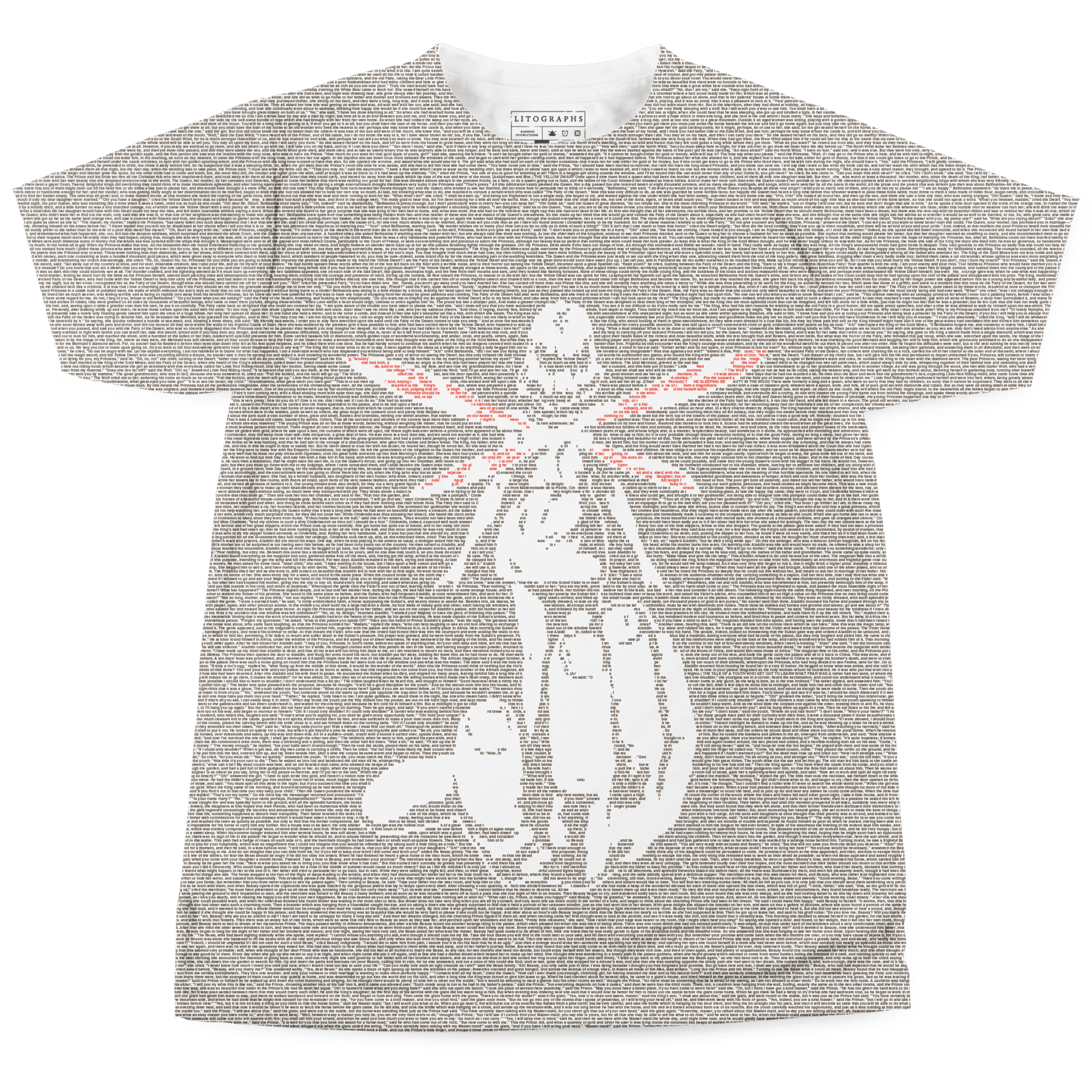 Litographs | The Blue Fairy Book | Book T-Shirt