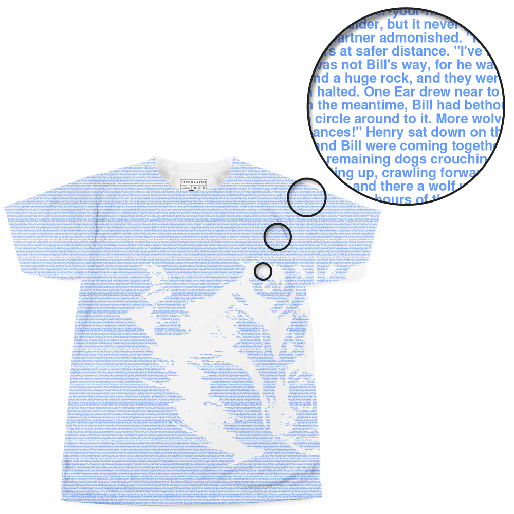 Litographs | White Fang | Book T-Shirt