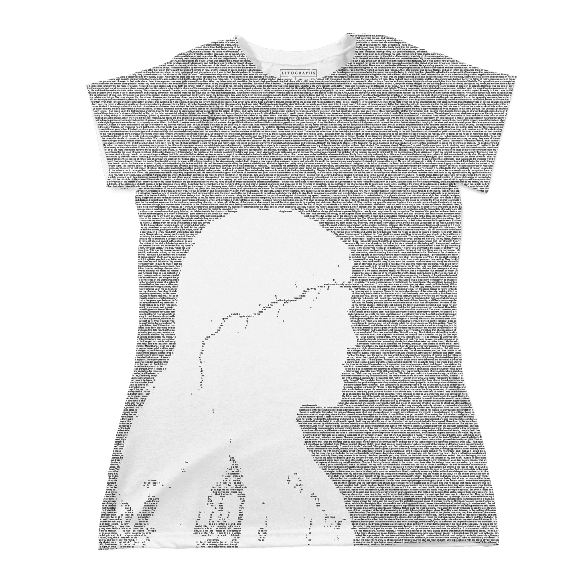 Litographs | Frankenstein | Book T-Shirt
