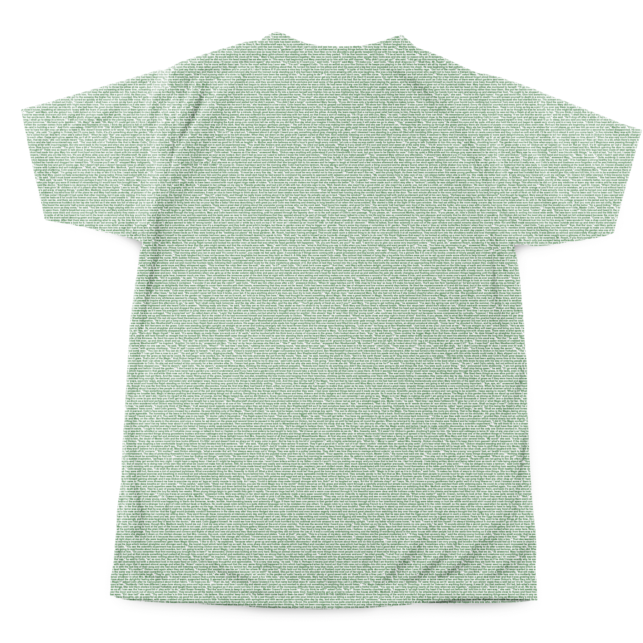 Women's T-Shirts [Out of Print] Frances Hodgson Burnett / The Secret Garden Women's Tee 2 (Indigo) Litographs | The Secret Garden | Book T-Shirt