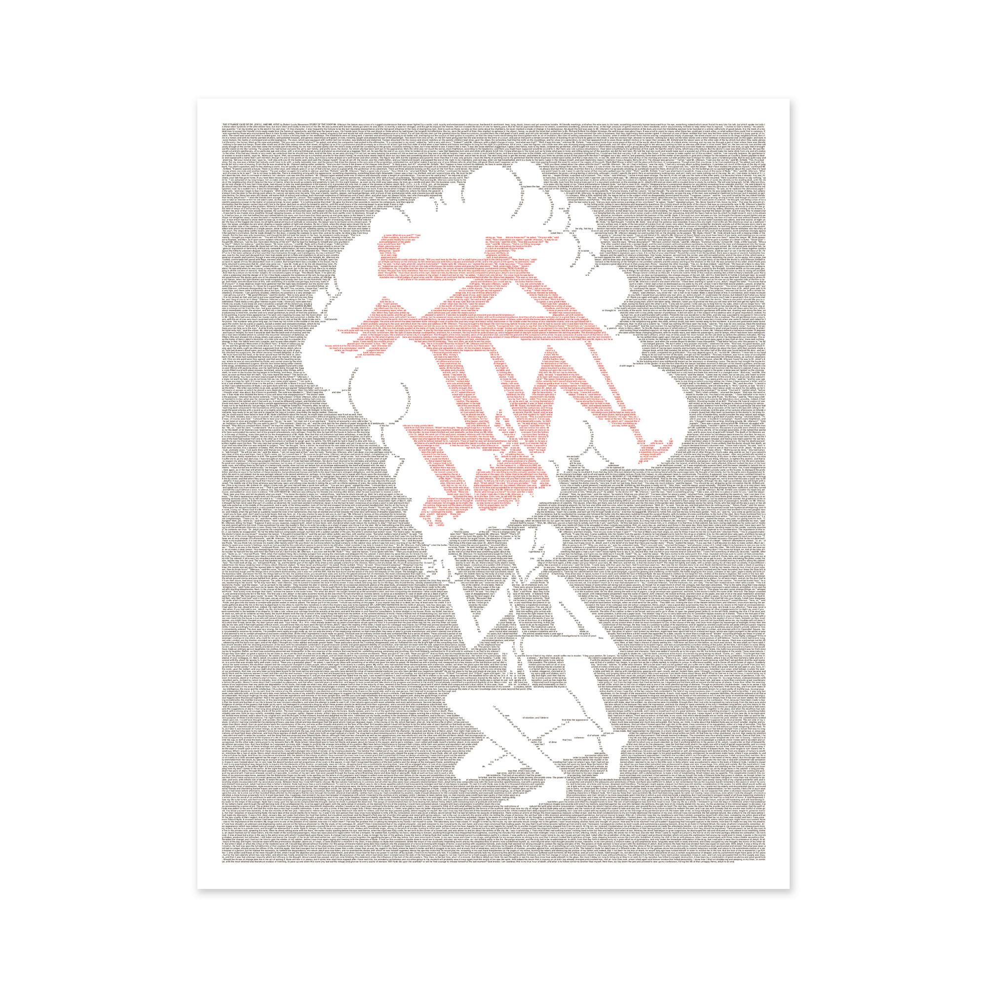 Litographs | The Strange Case of Dr. Jekyll and Mr. Hyde | Book Poster