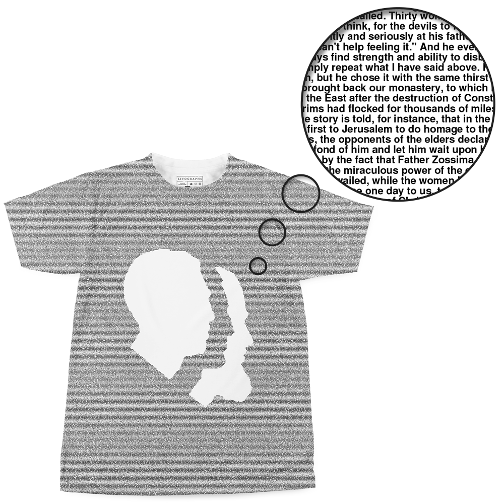 Litographs | The Brothers Karamazov | Book T-Shirt