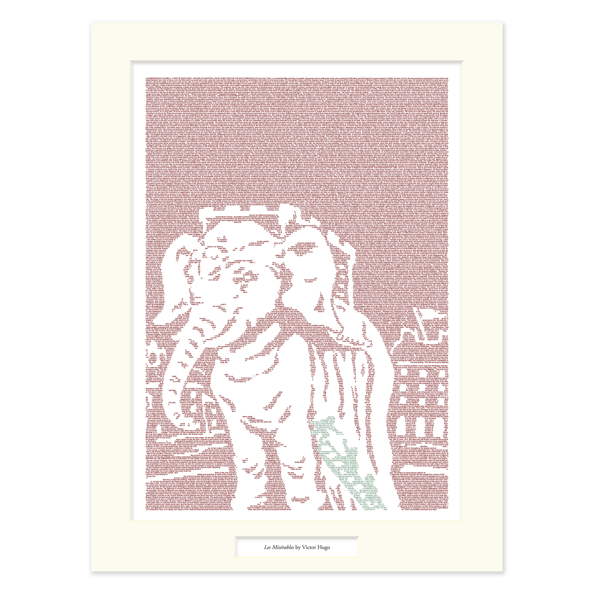 Litographs | Les Misérables | Book Poster