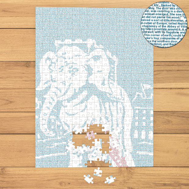 Litographs | Les Misérables | Book Puzzle