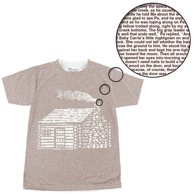 Litographs | Little House on the Prairie | Book T-Shirt Litographs | Little House on the Prairie | Book T-Shirt