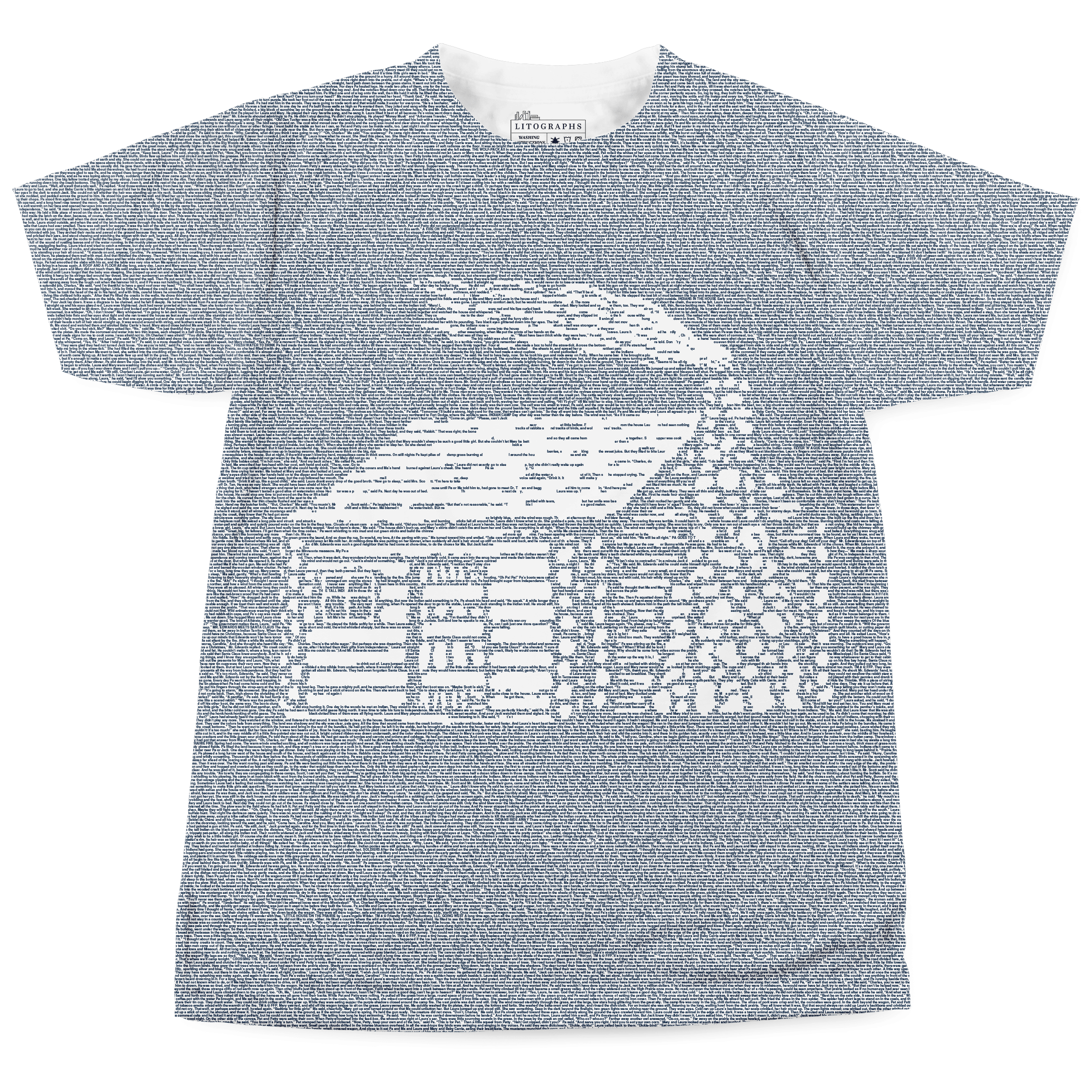 Litographs | Little House on the Prairie | Book T-Shirt