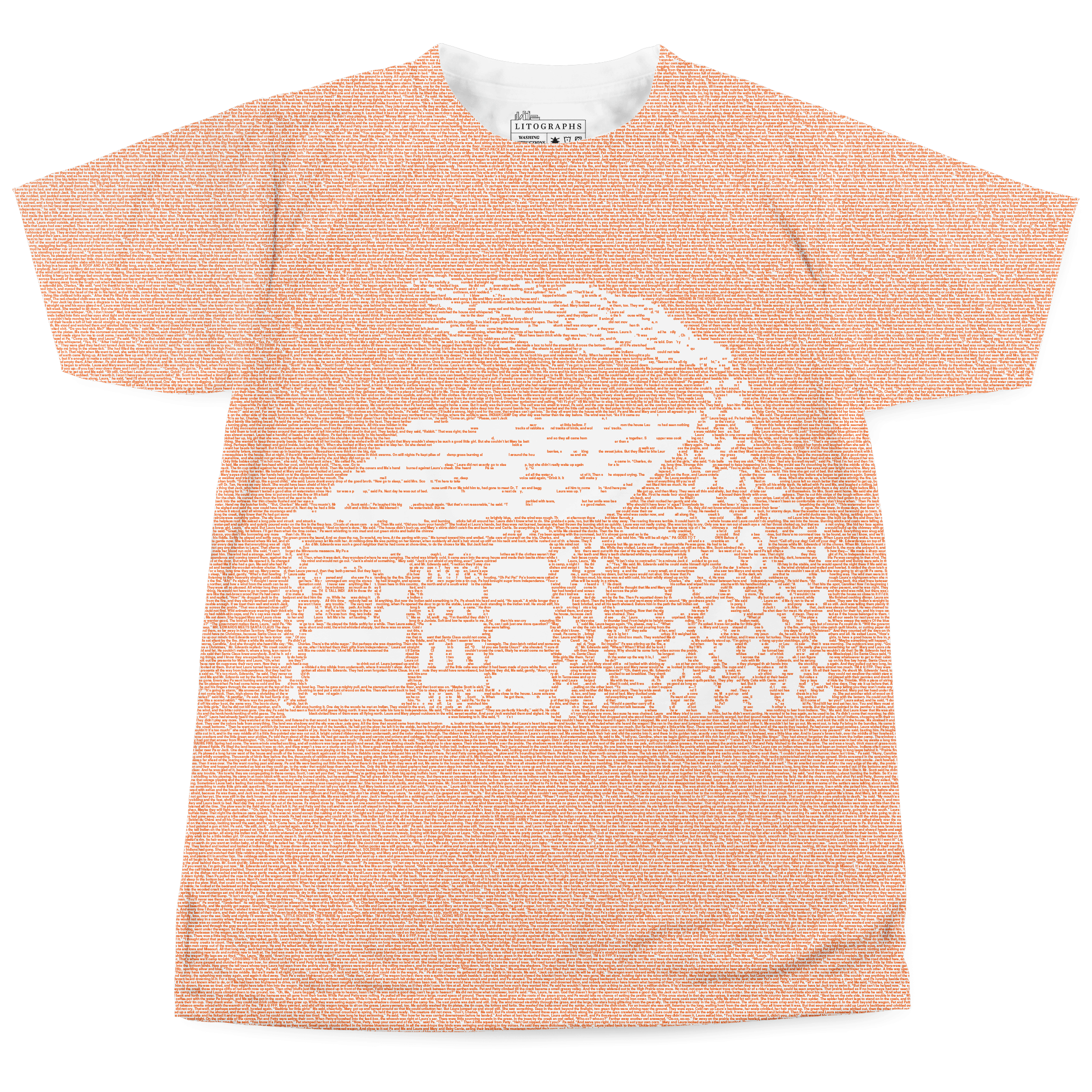 Litographs | Little House on the Prairie | Book T-Shirt