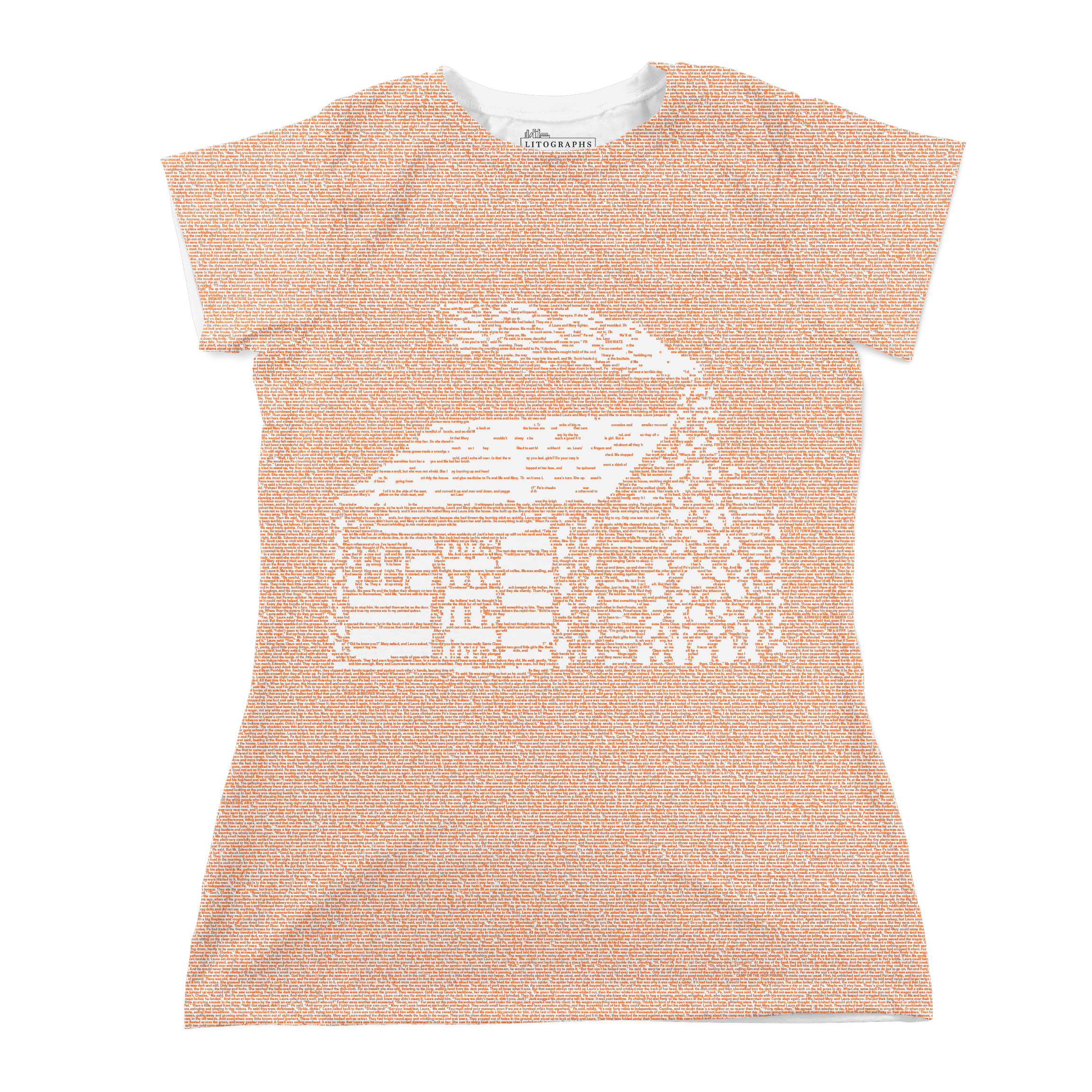 Litographs | Little House on the Prairie | Book T-Shirt