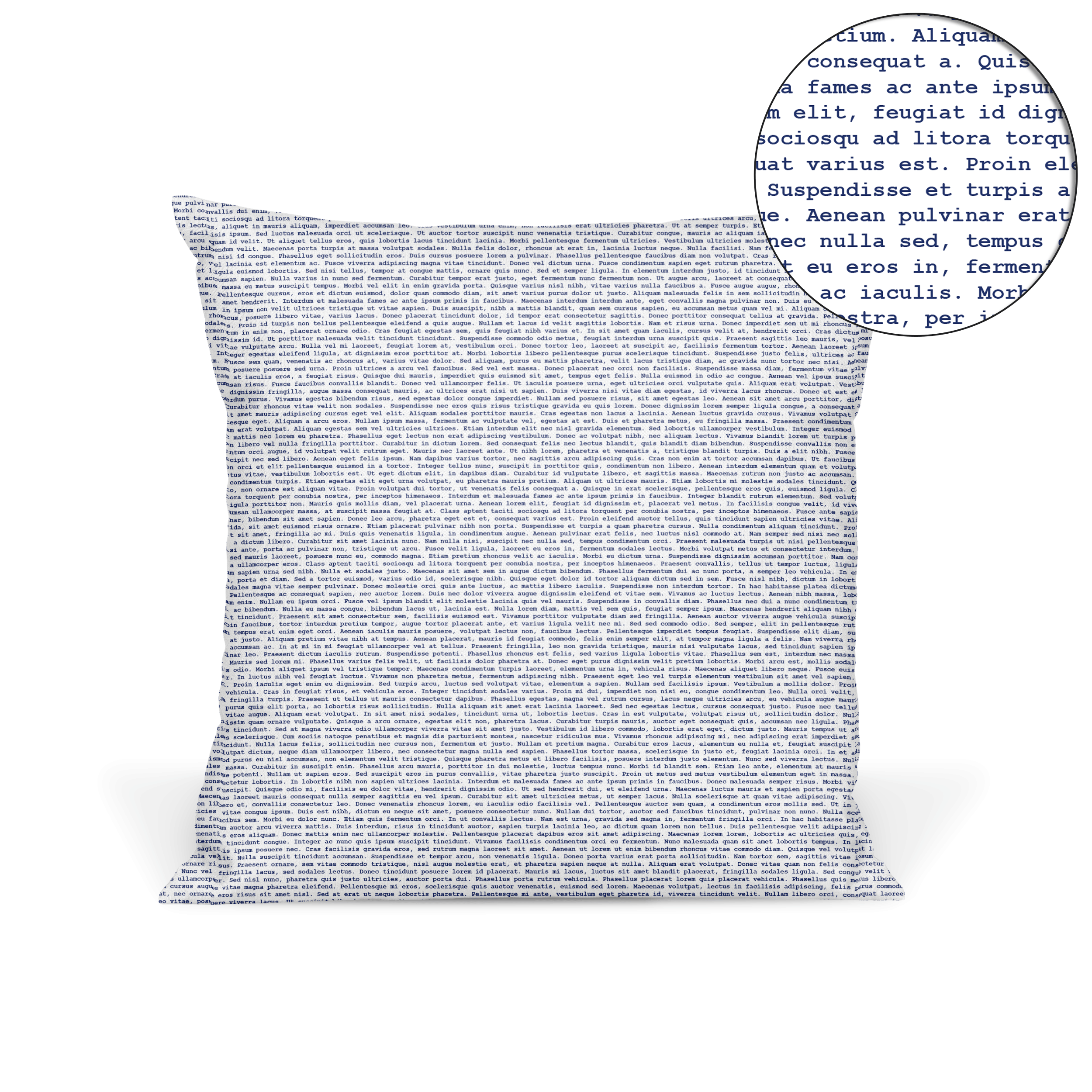Custom shop word pillows