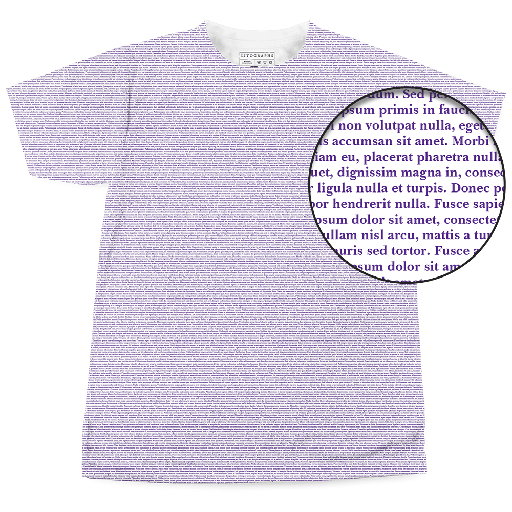 Custom T Shirt Book T Shirt Litographs