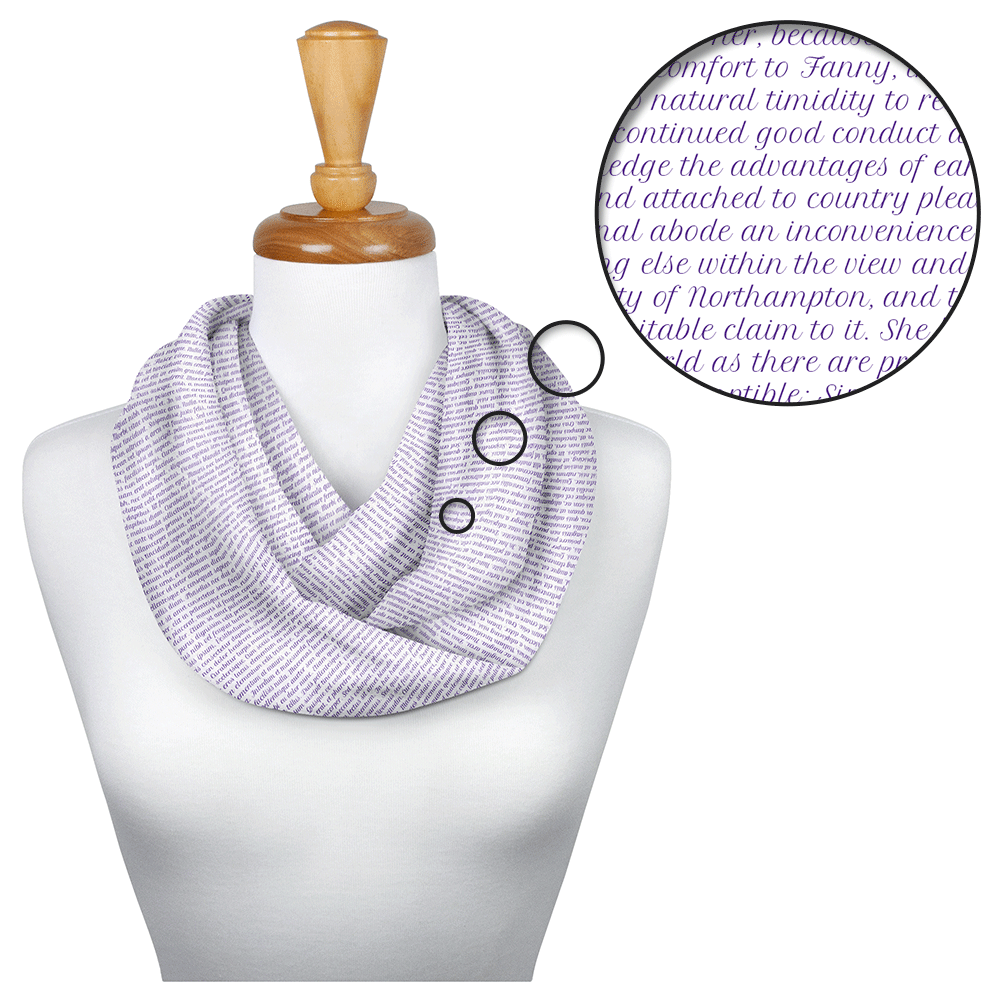 Scarf that looks like a fanny outlet