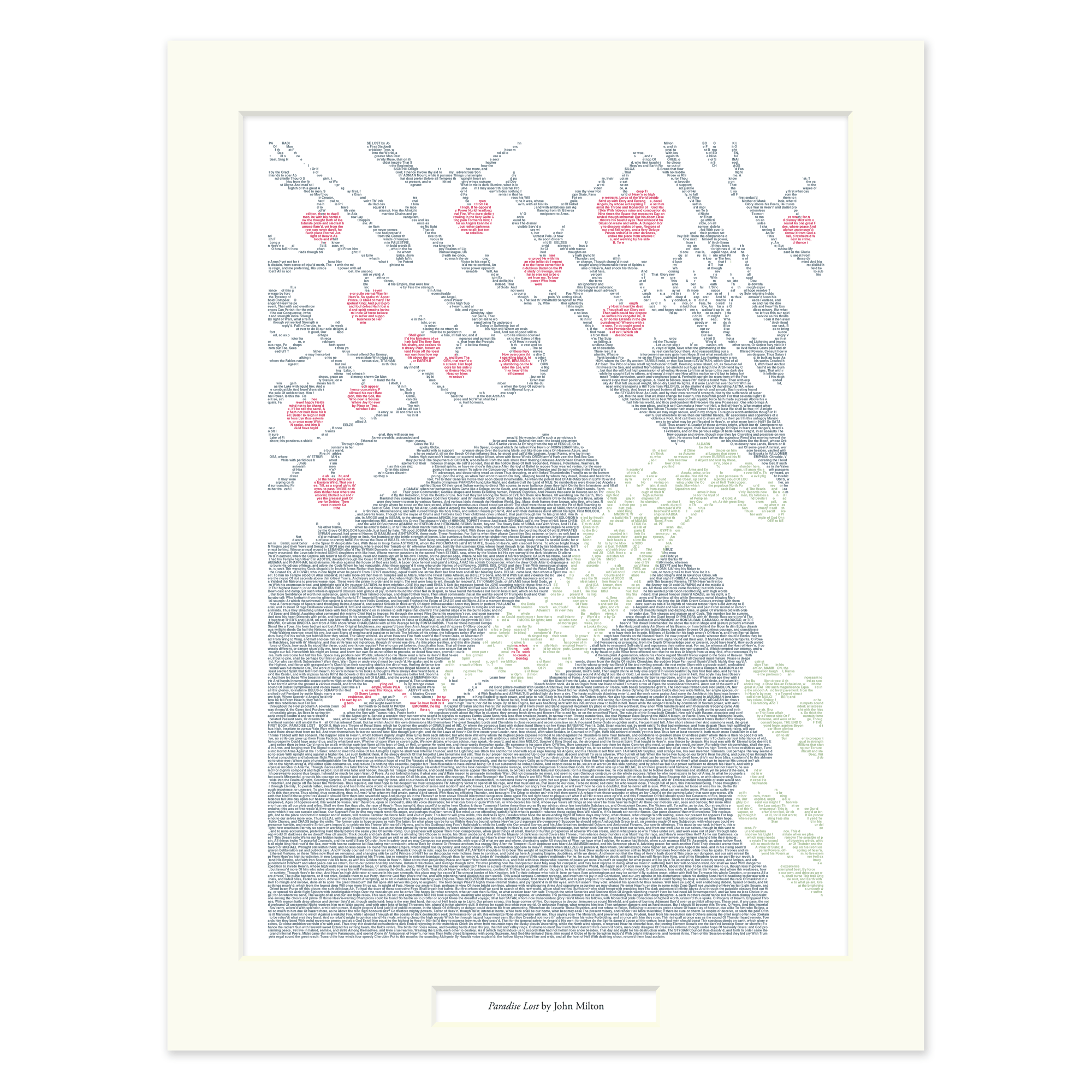 Litographs | Paradise Lost | Book Poster