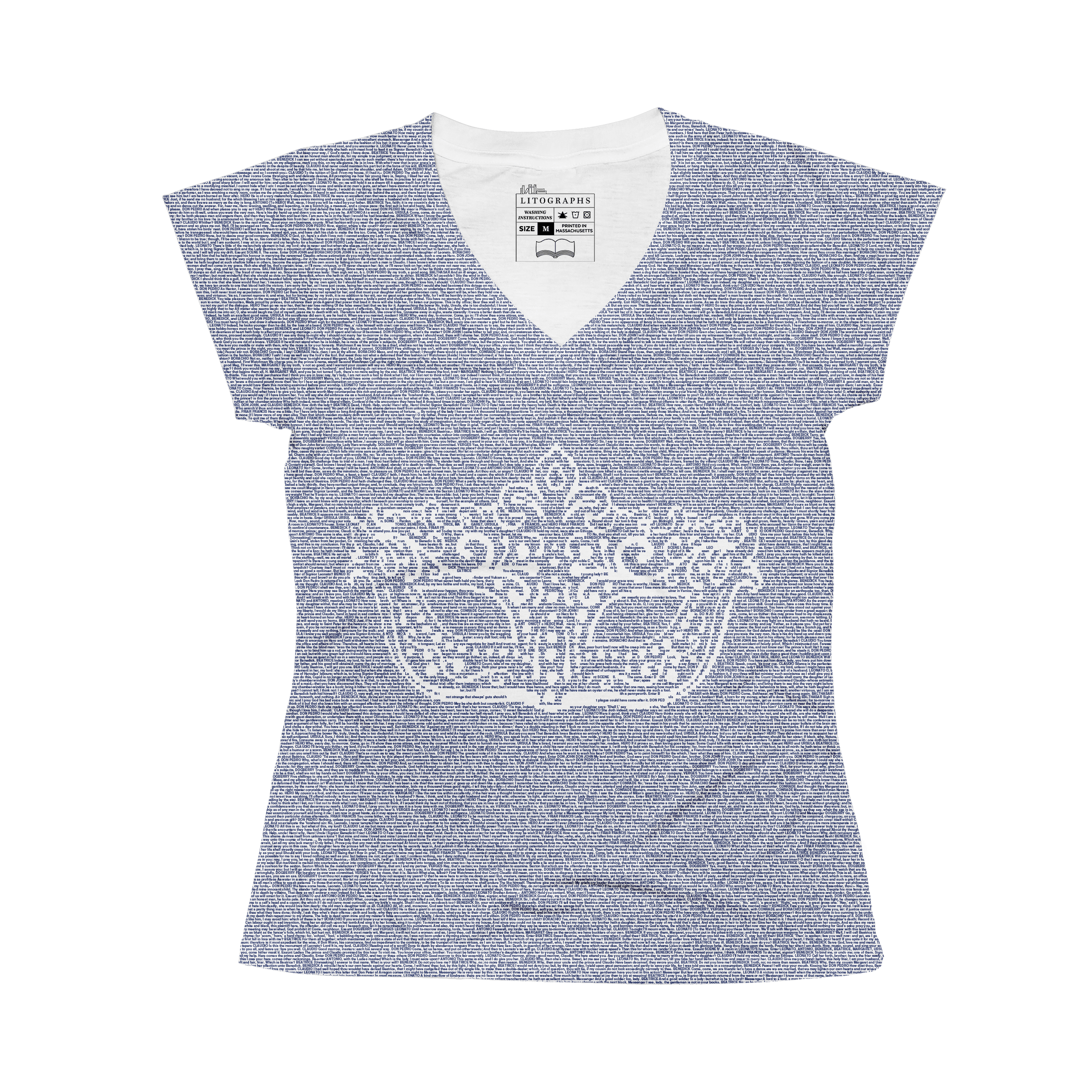Litographs | Much Ado About Nothing | Book T-Shirt