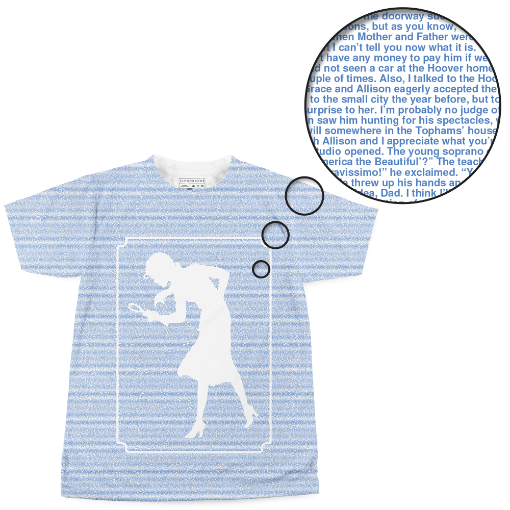 Litographs | Nancy Drew: The Secret of the Old Clock | Book T-Shirt