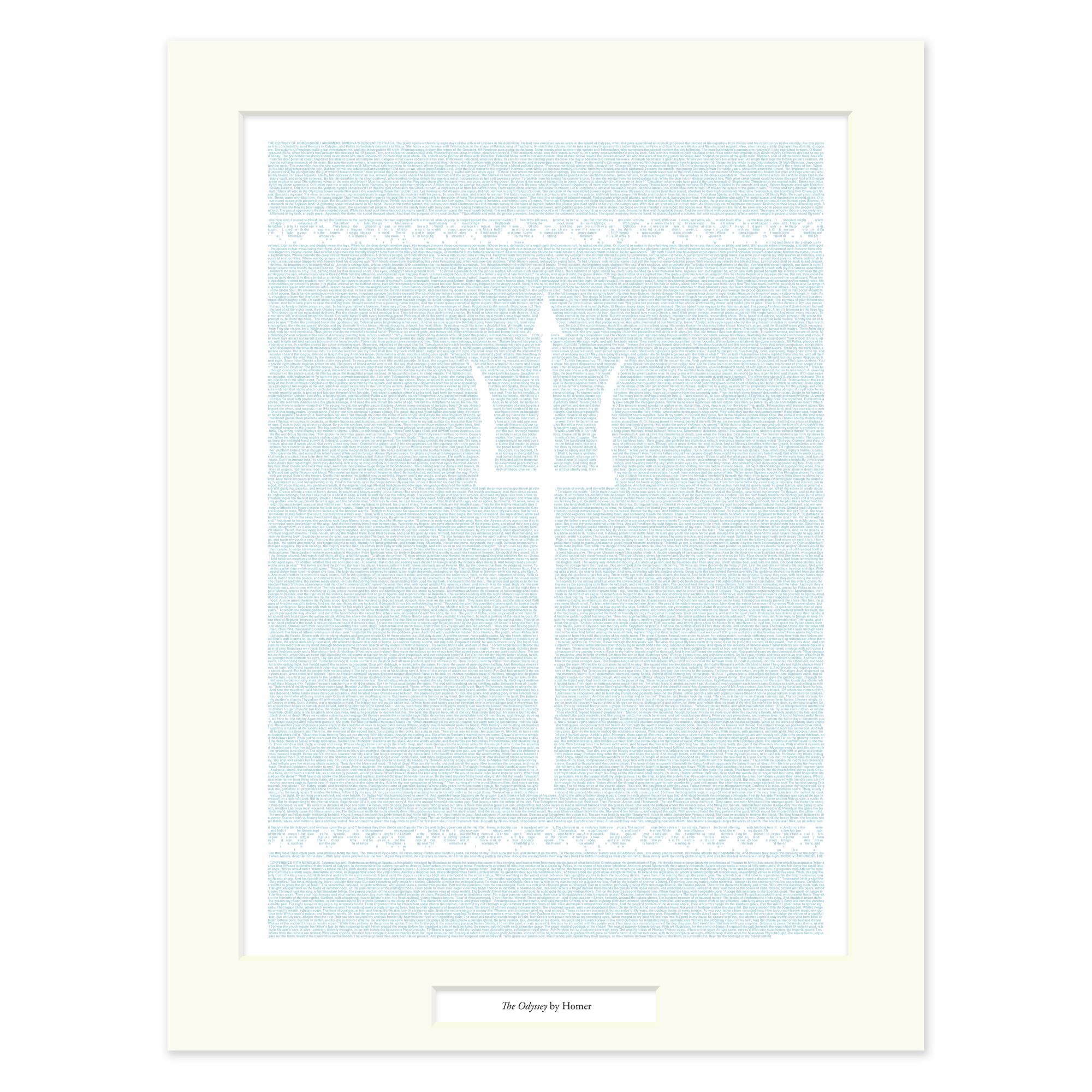 Litographs | The Odyssey | Book Poster