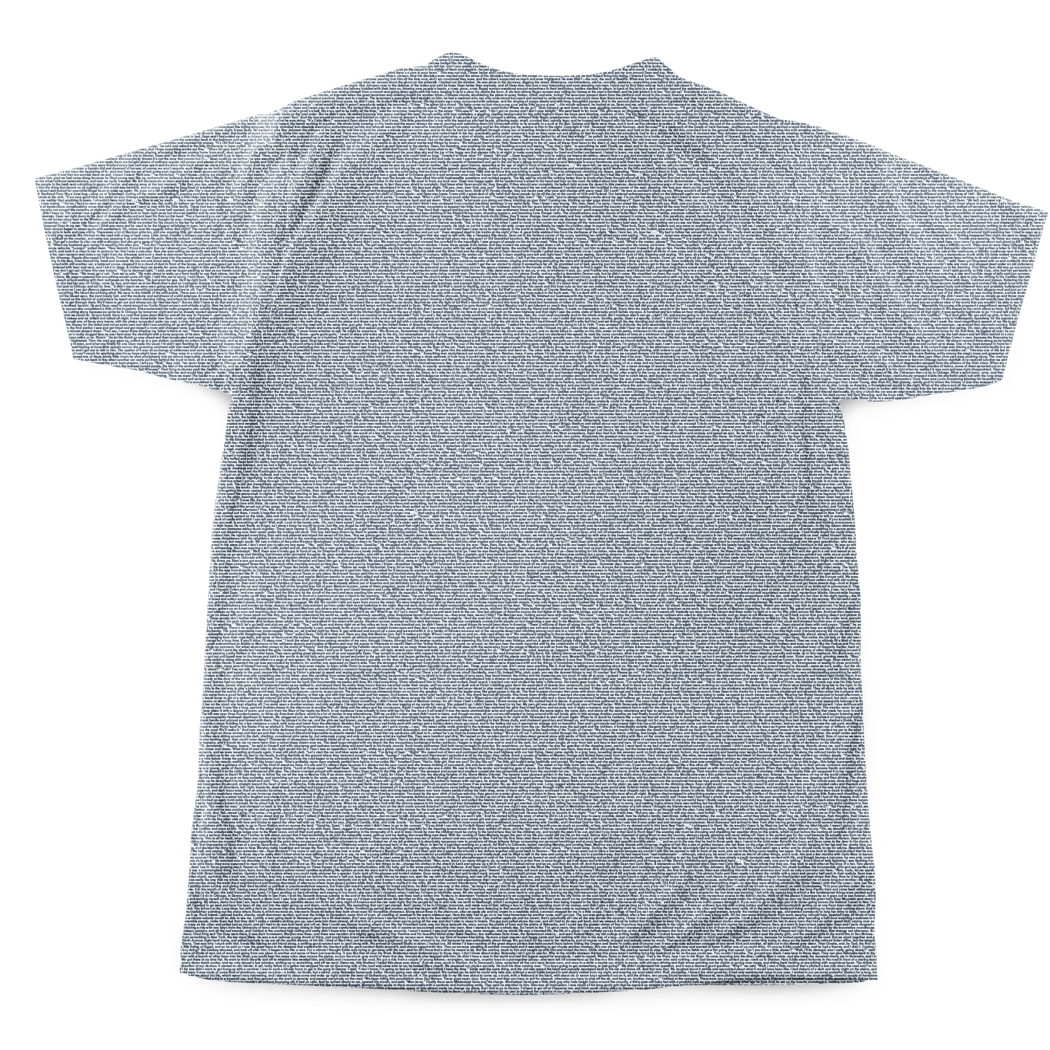 トップス 90's Largely Literary \"Jack Kerouac\" Swt Unified Goods